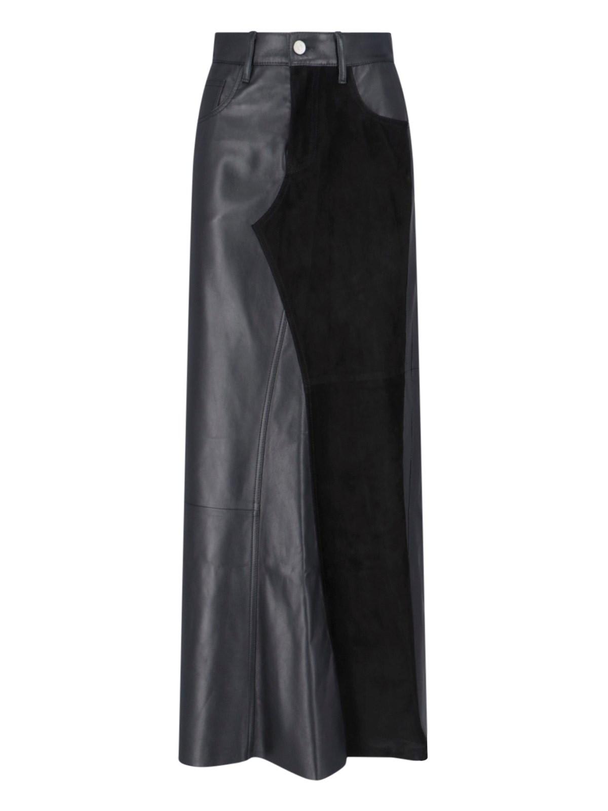 Mm6 Maison Margiela Knee Length And Midi Skirts In Black