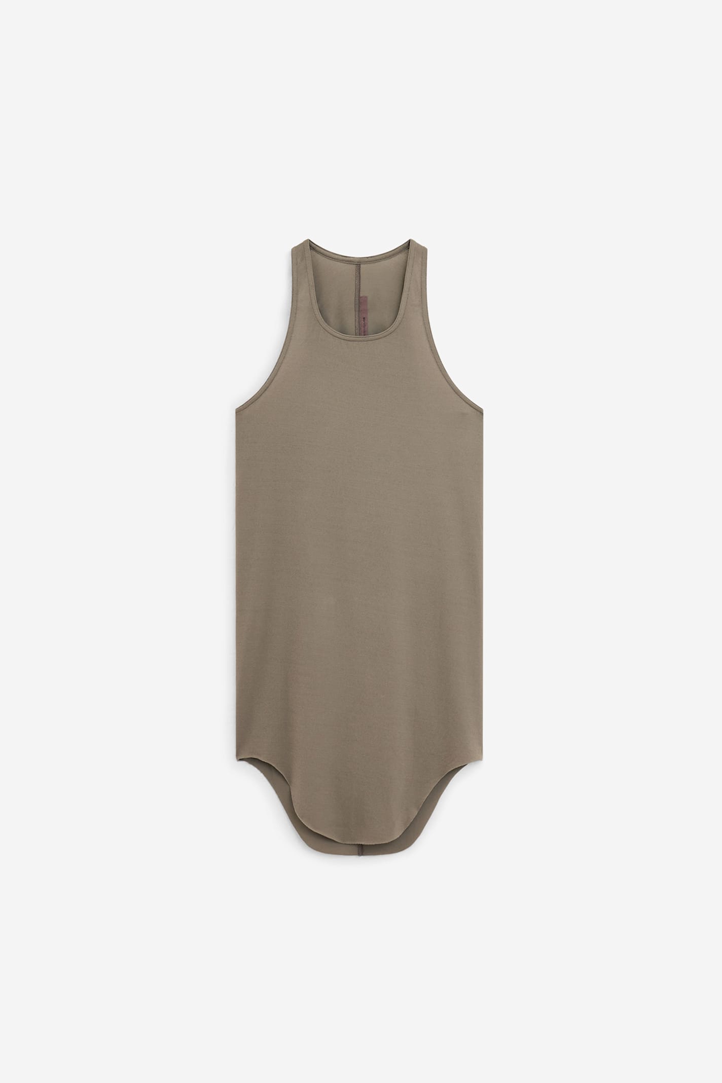 Rick Owens Basic Tank Topwear In Brown
