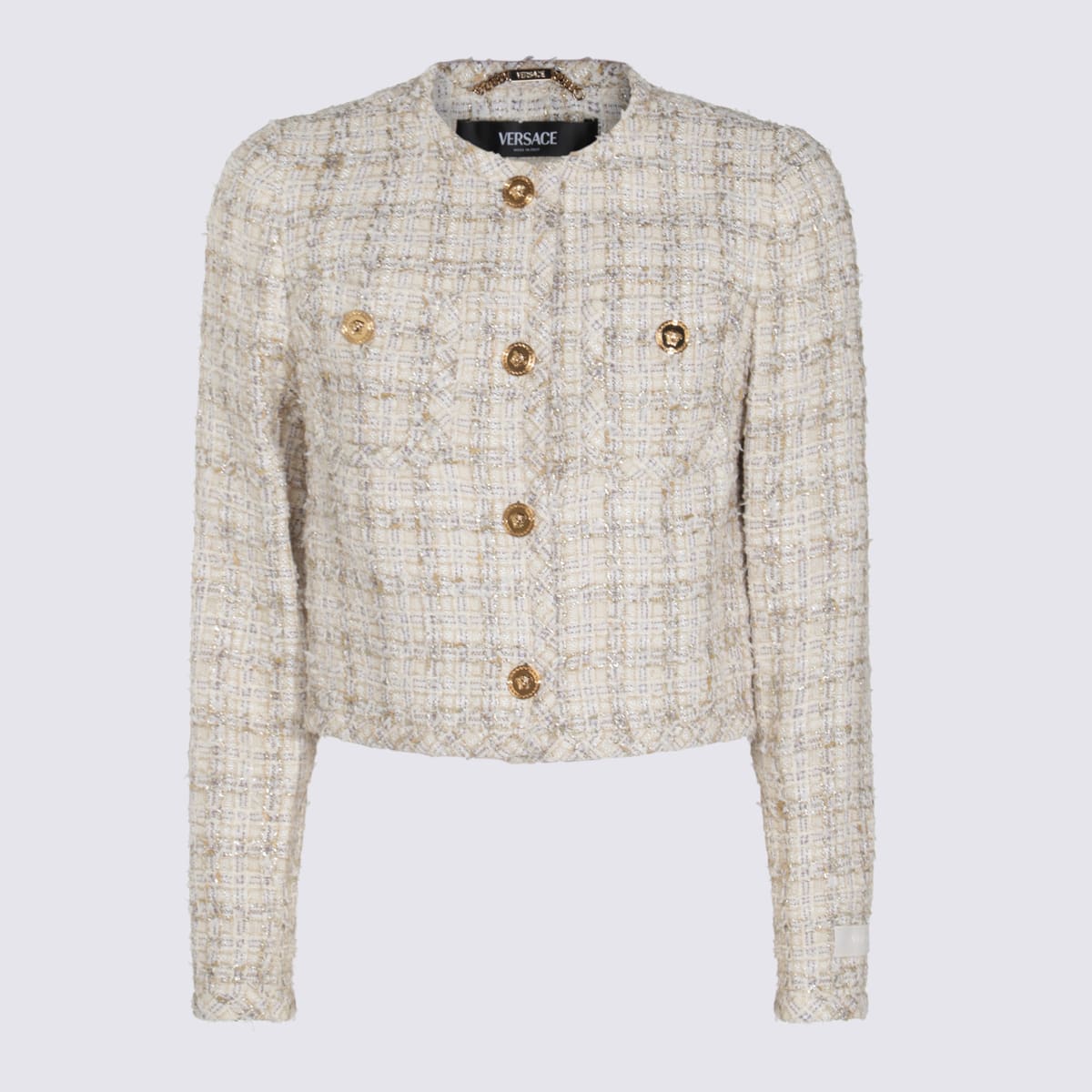 Biscuit Cotton Casual Jacket