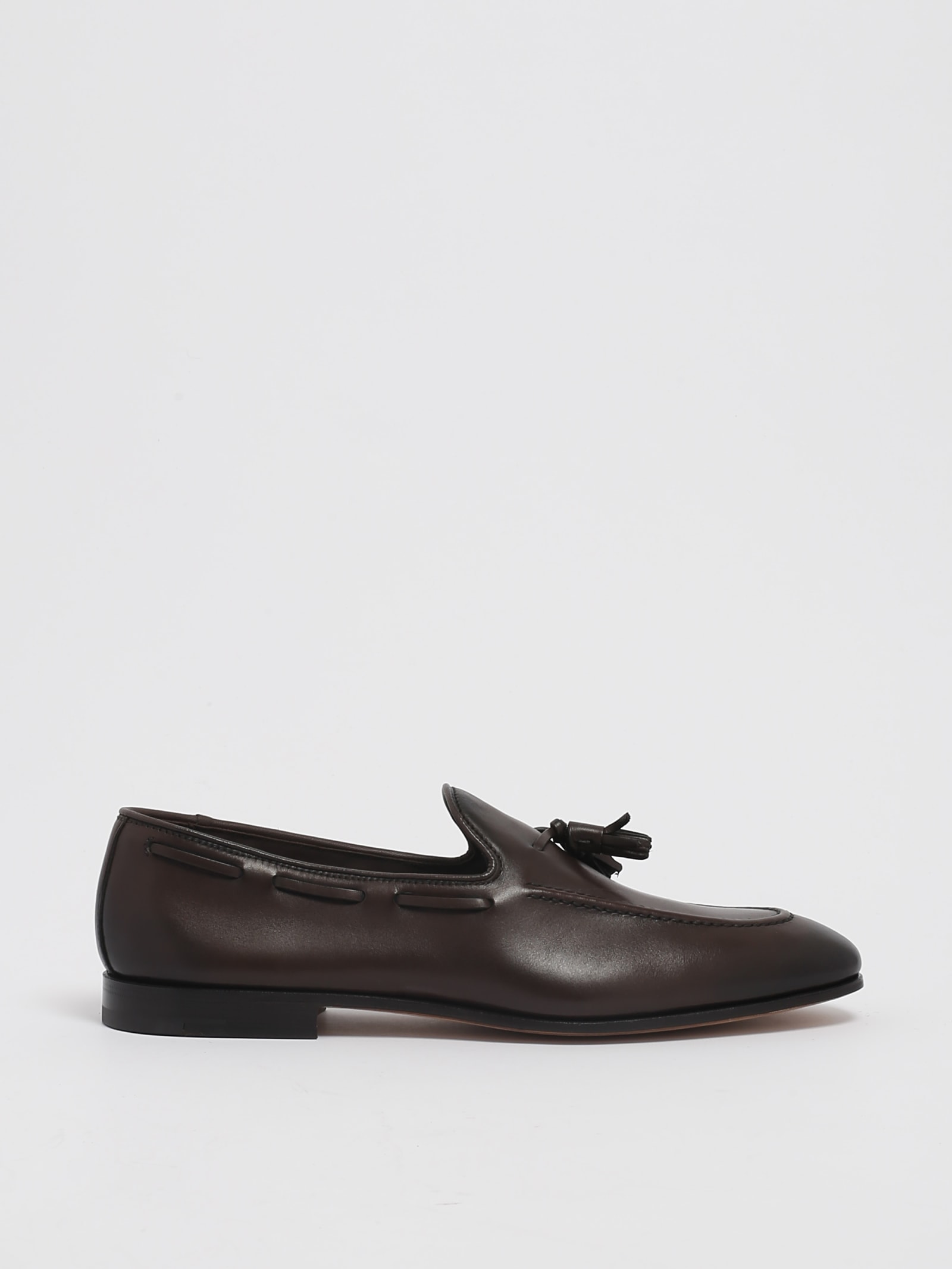 Shop Church's Mocassino Loafers In Testa Di Moro