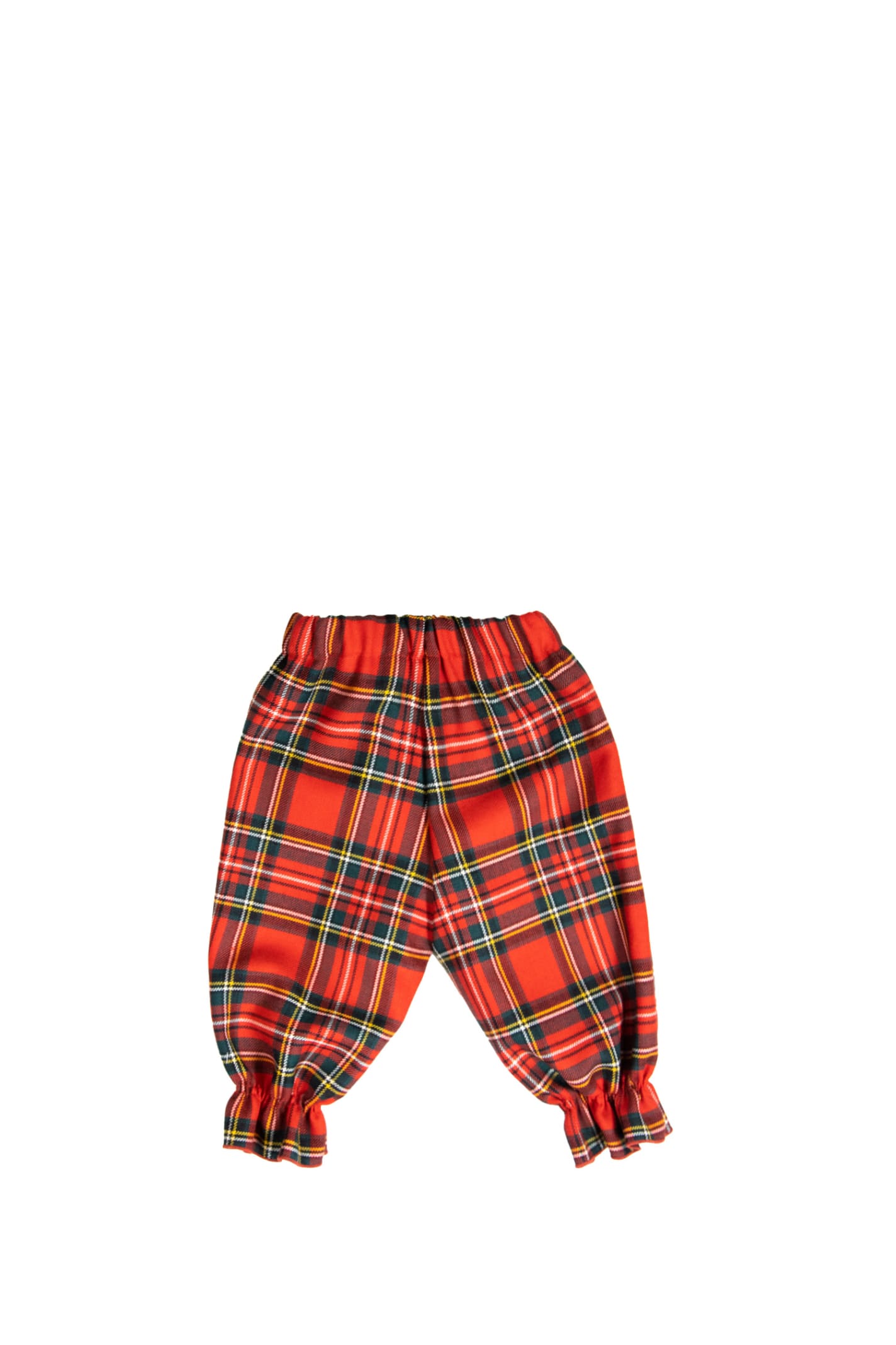 Shop La Stupenderia Woool Pants In Red