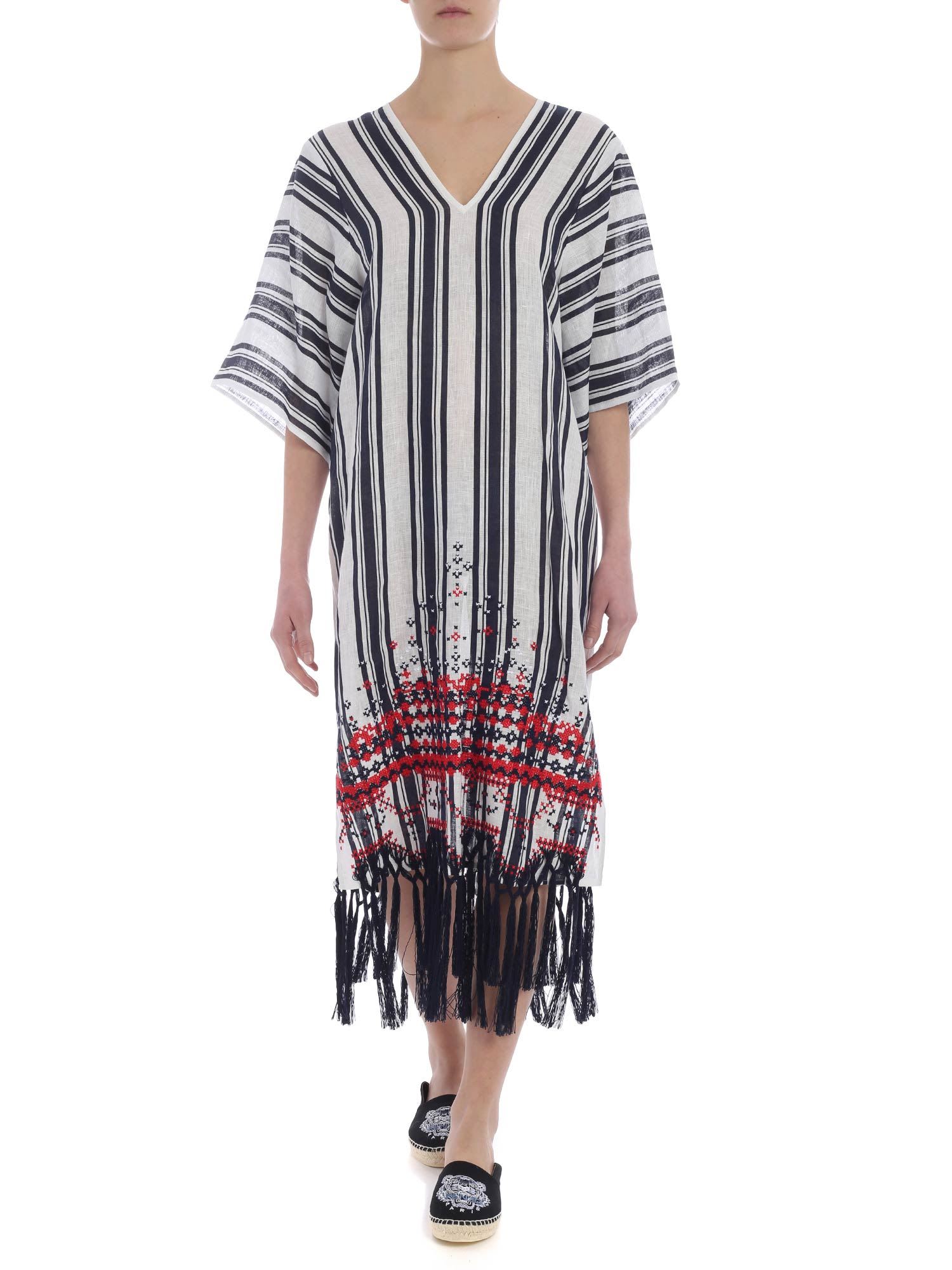 tory burch kaftan dress