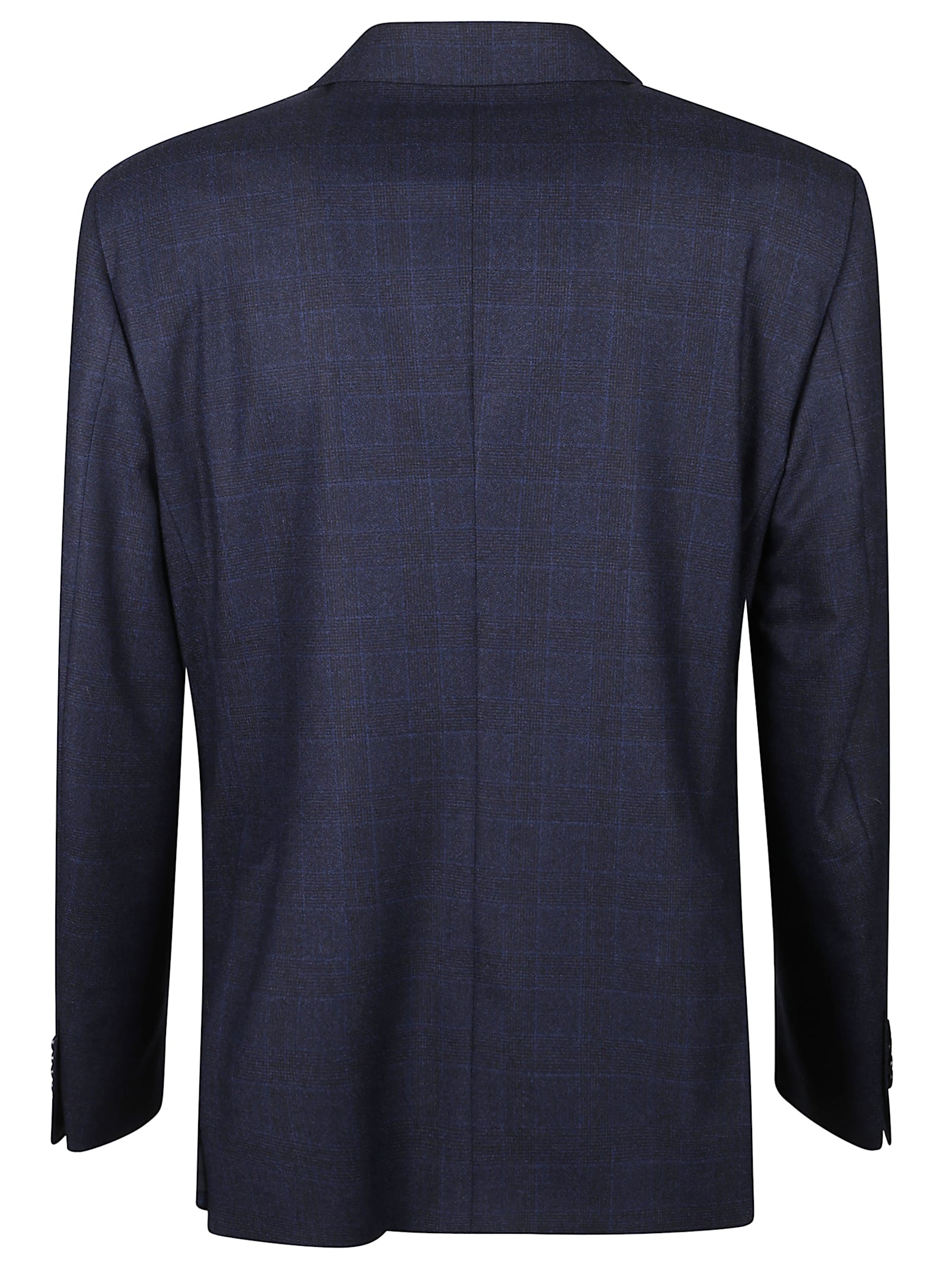 Tagliatore Notch Lapel Suit Jacket Featuring Pockets In Multi