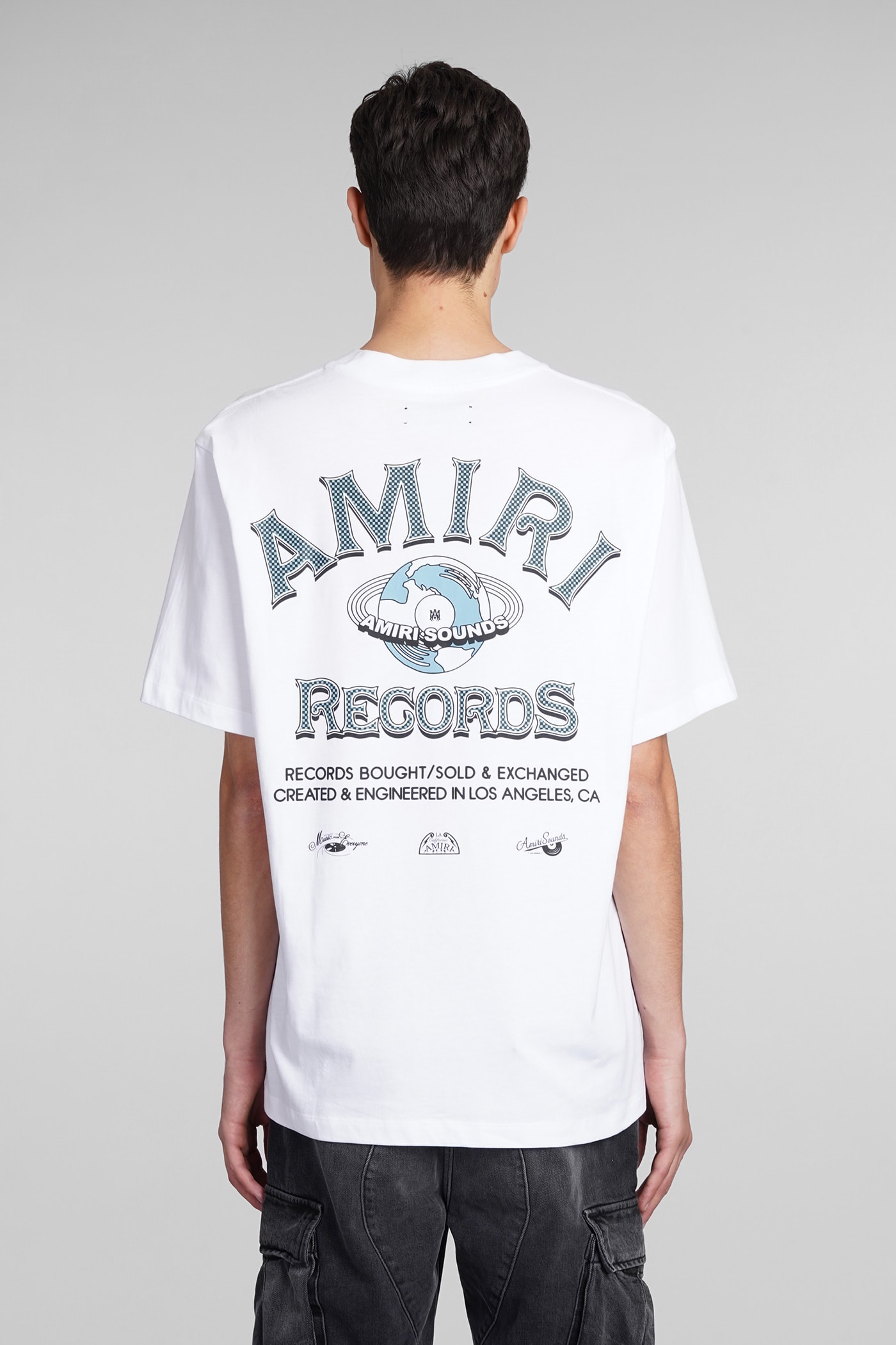 Shop Amiri T-shirt In White Cotton