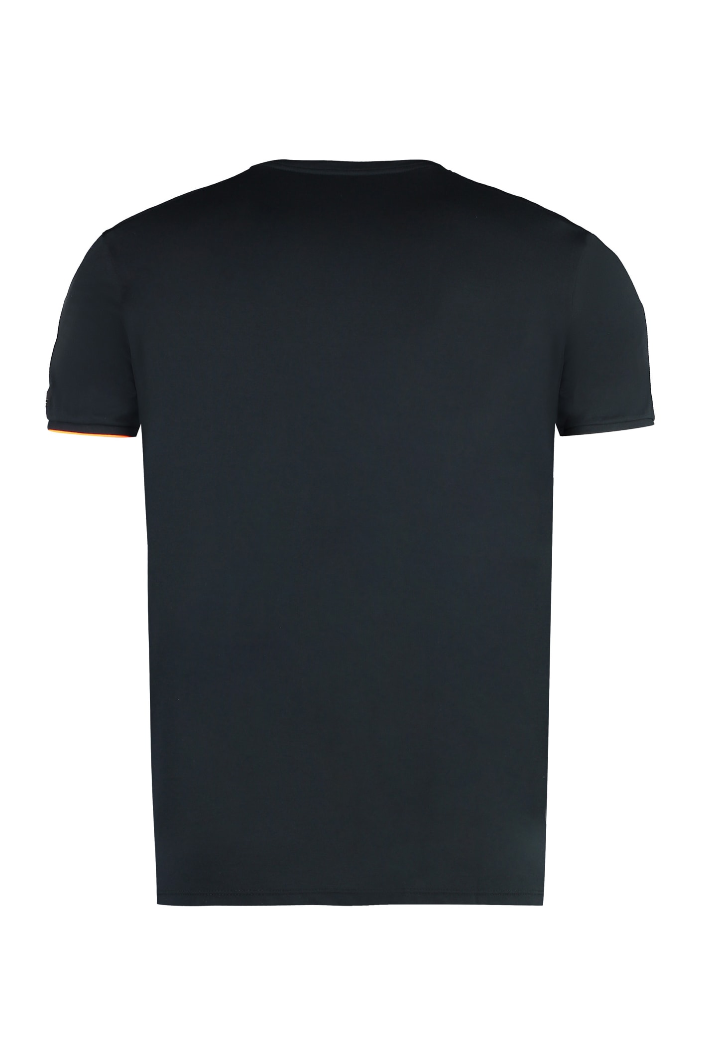 Shop Rrd - Roberto Ricci Design Cotton Blend T-shirt In Nero