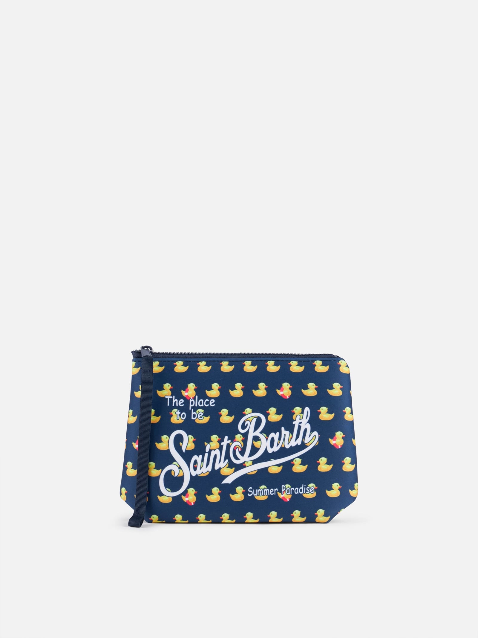 Mc2 Saint Barth Ducky Scuba Pochette Aline In Blue