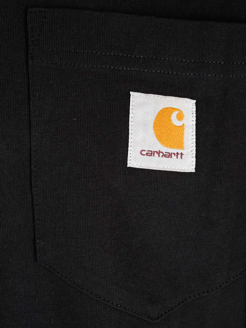 Shop Carhartt T-shirt With Pocket In Nero