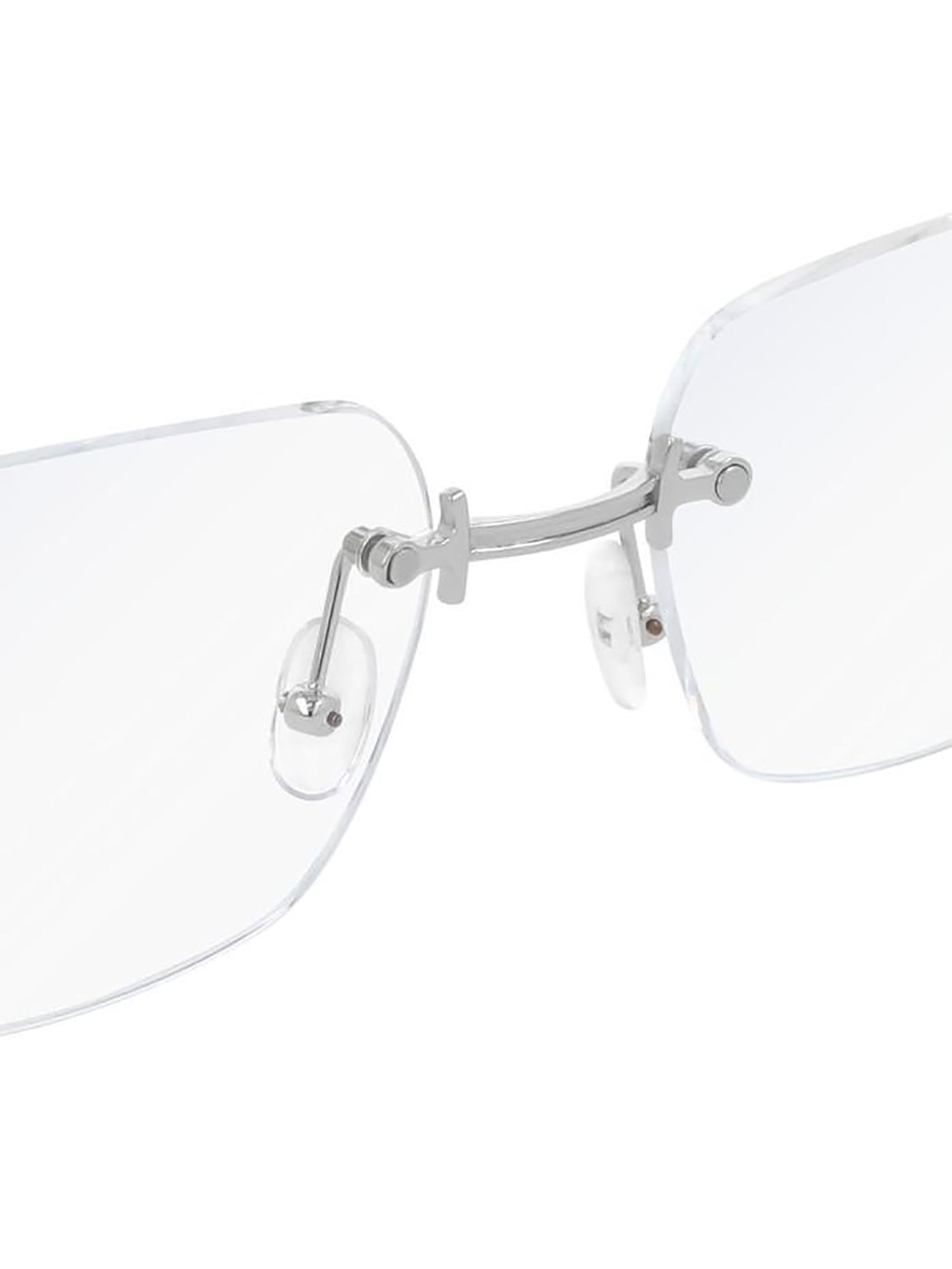 Cartier 19m045w0a In Silver Gold Transpare