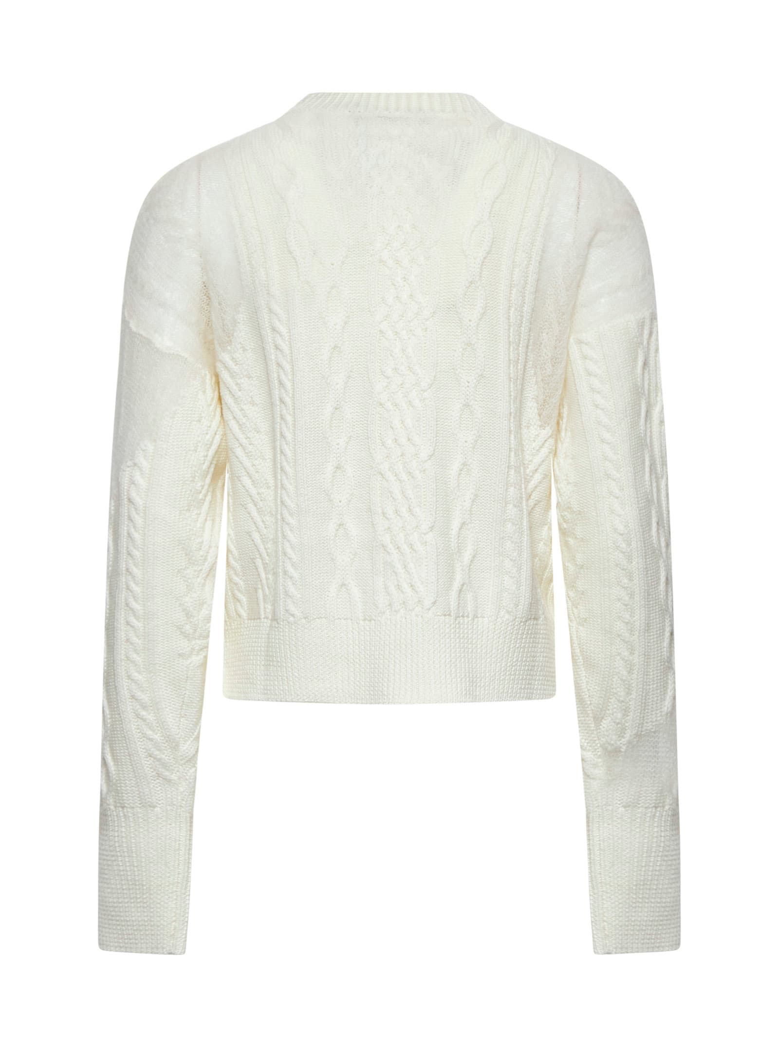 Shop Roberto Collina Sweater In Beige