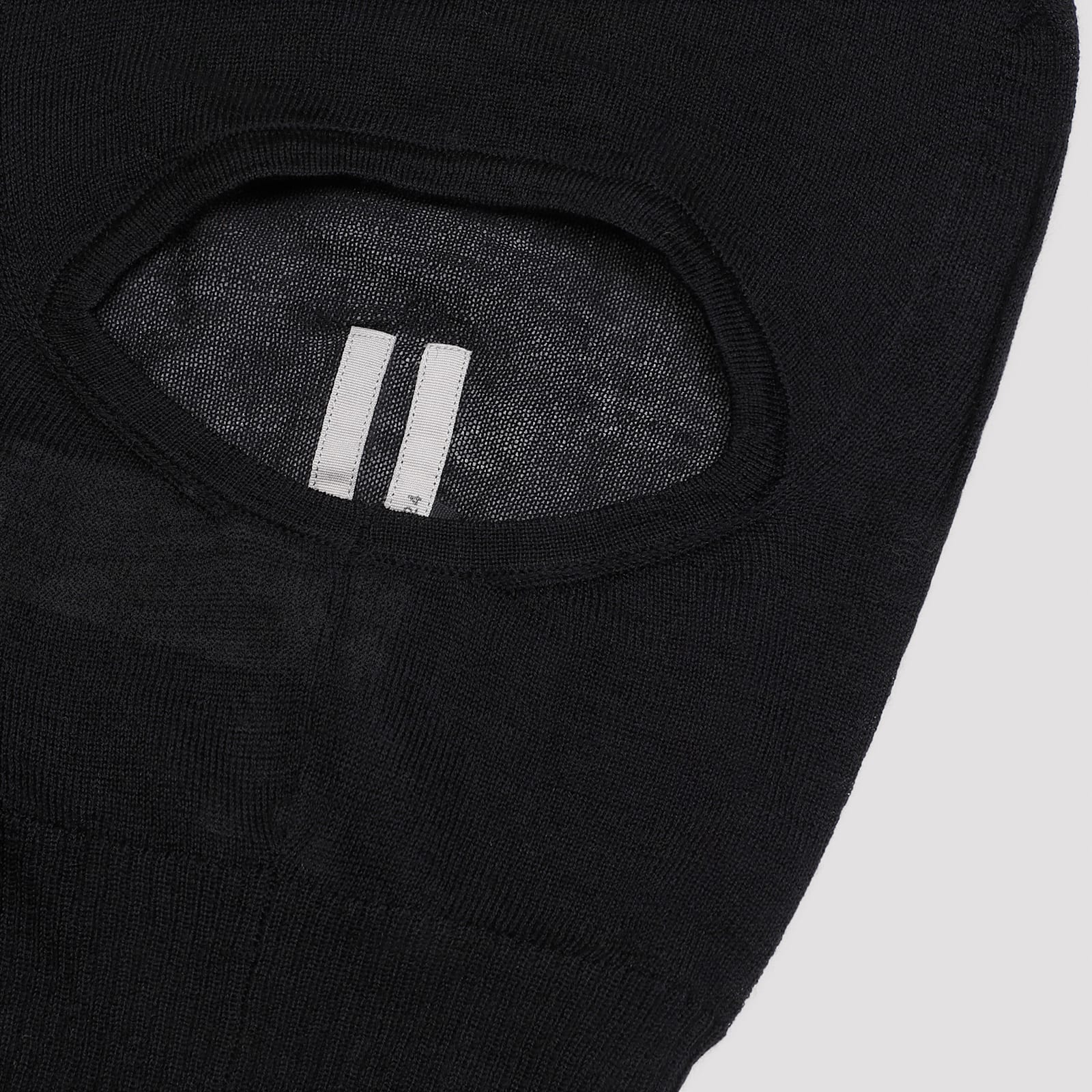 Shop Rick Owens Skull Balaclava Hat In Black