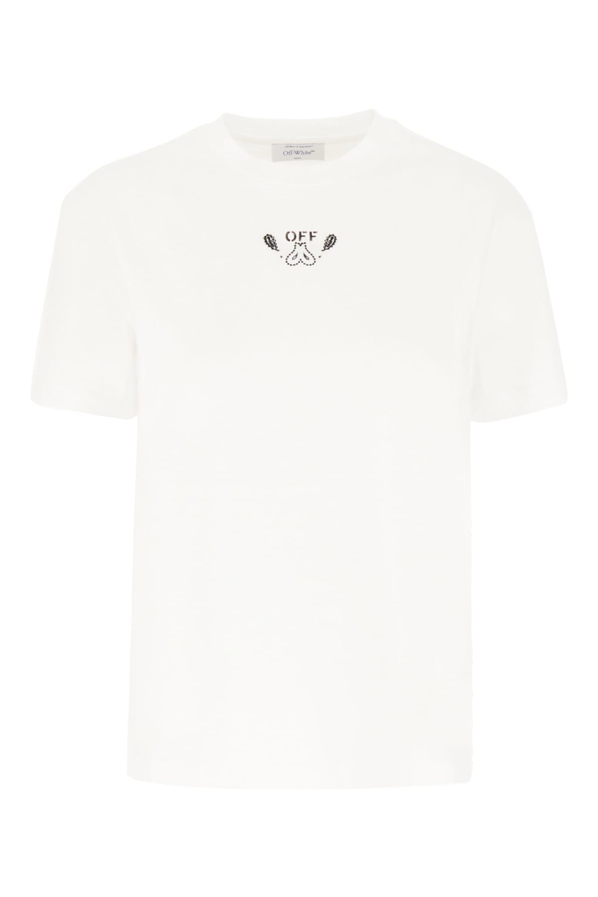 Off-white White Cotton T-shirt