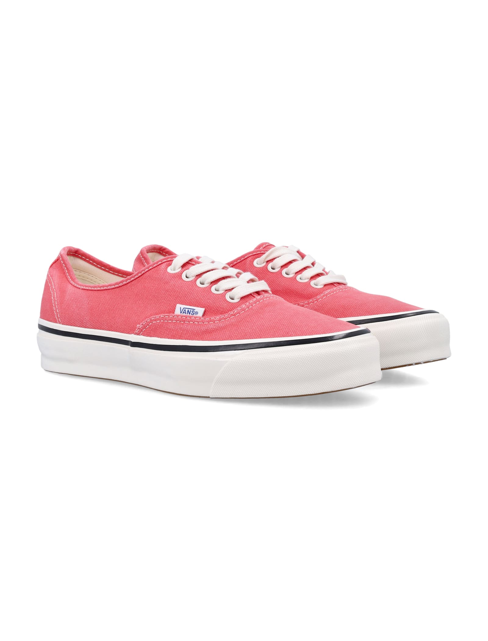 Vans 44 Authentic Lx Sneakers In Duck Canvas Cayenne