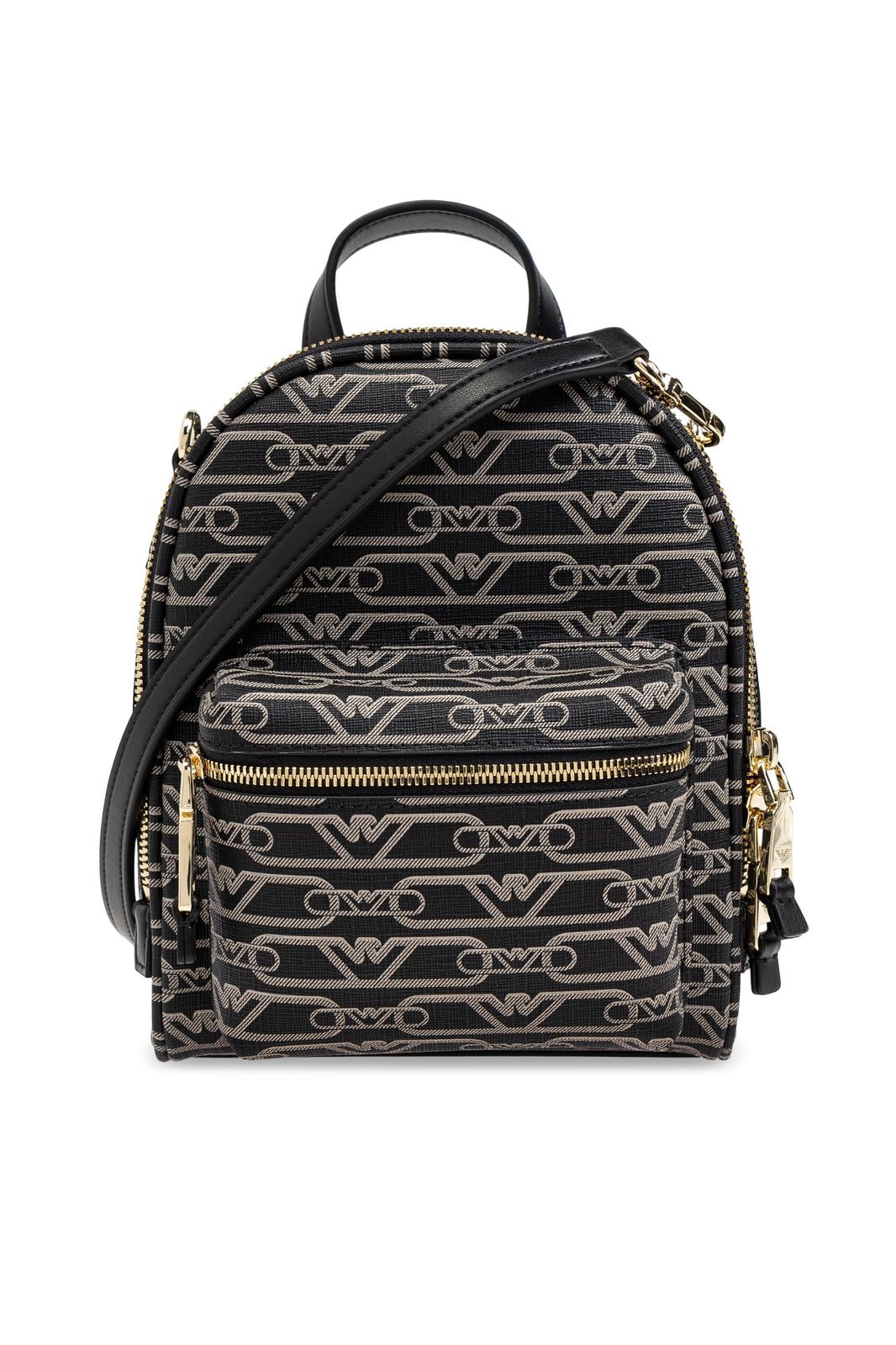 Shop Emporio Armani Backpack With Monogram