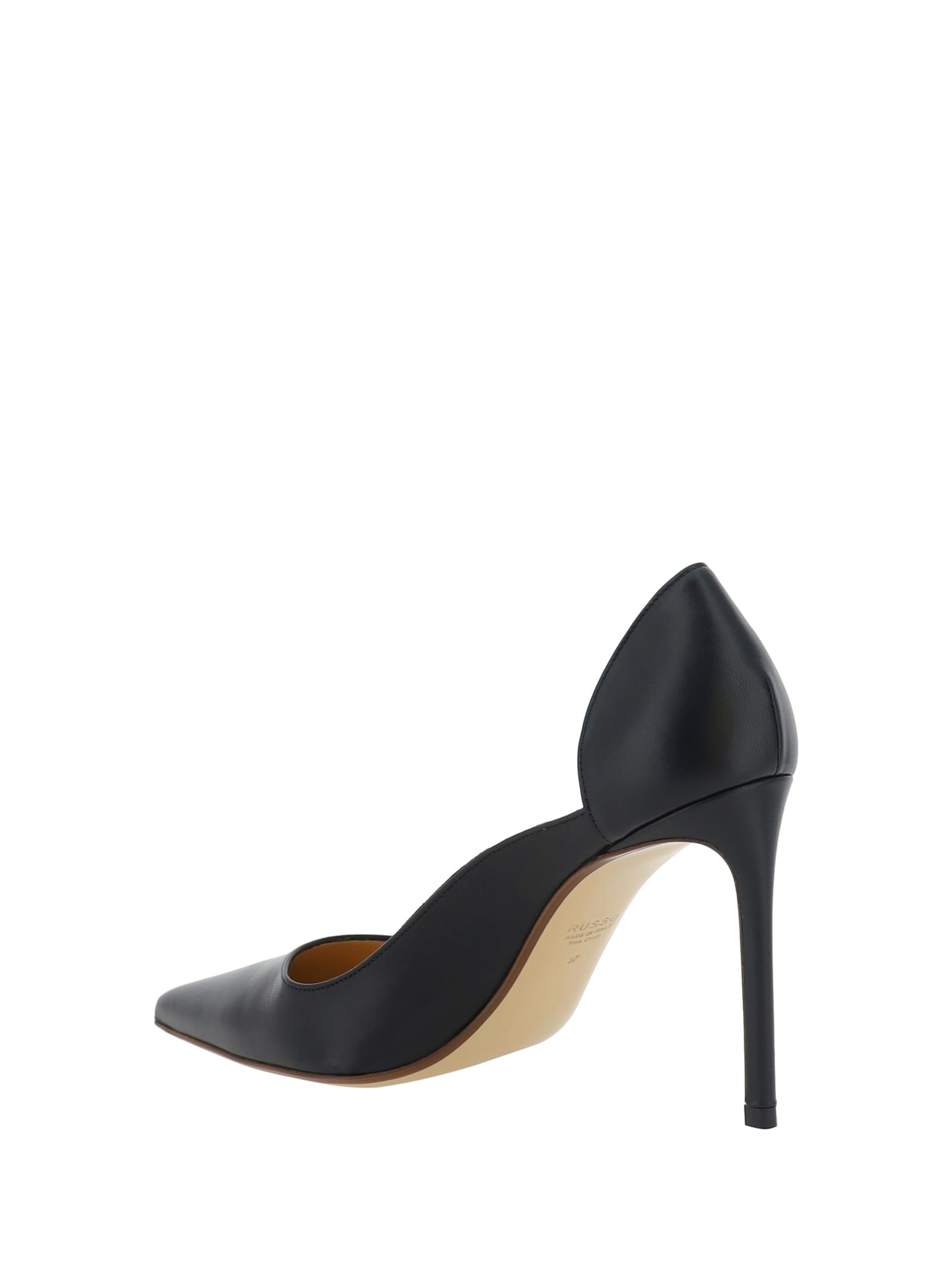 Shop Francesco Russo Pumps In Black