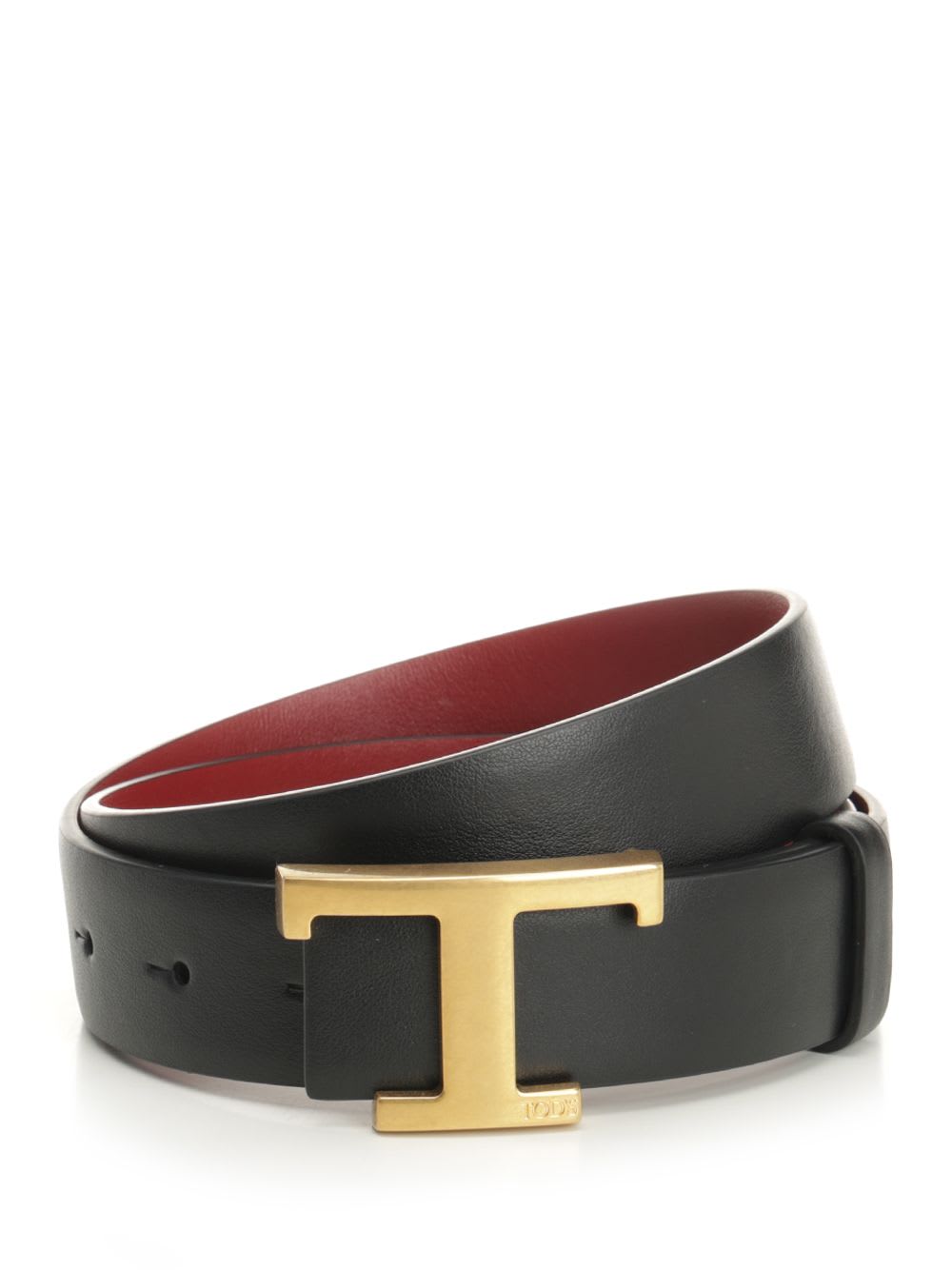 Tod's T Timeless Belts Multicolor In Black
