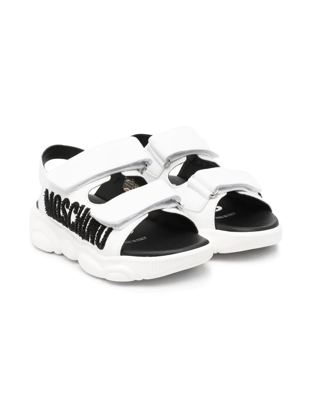 Moschino Sandals With Writing