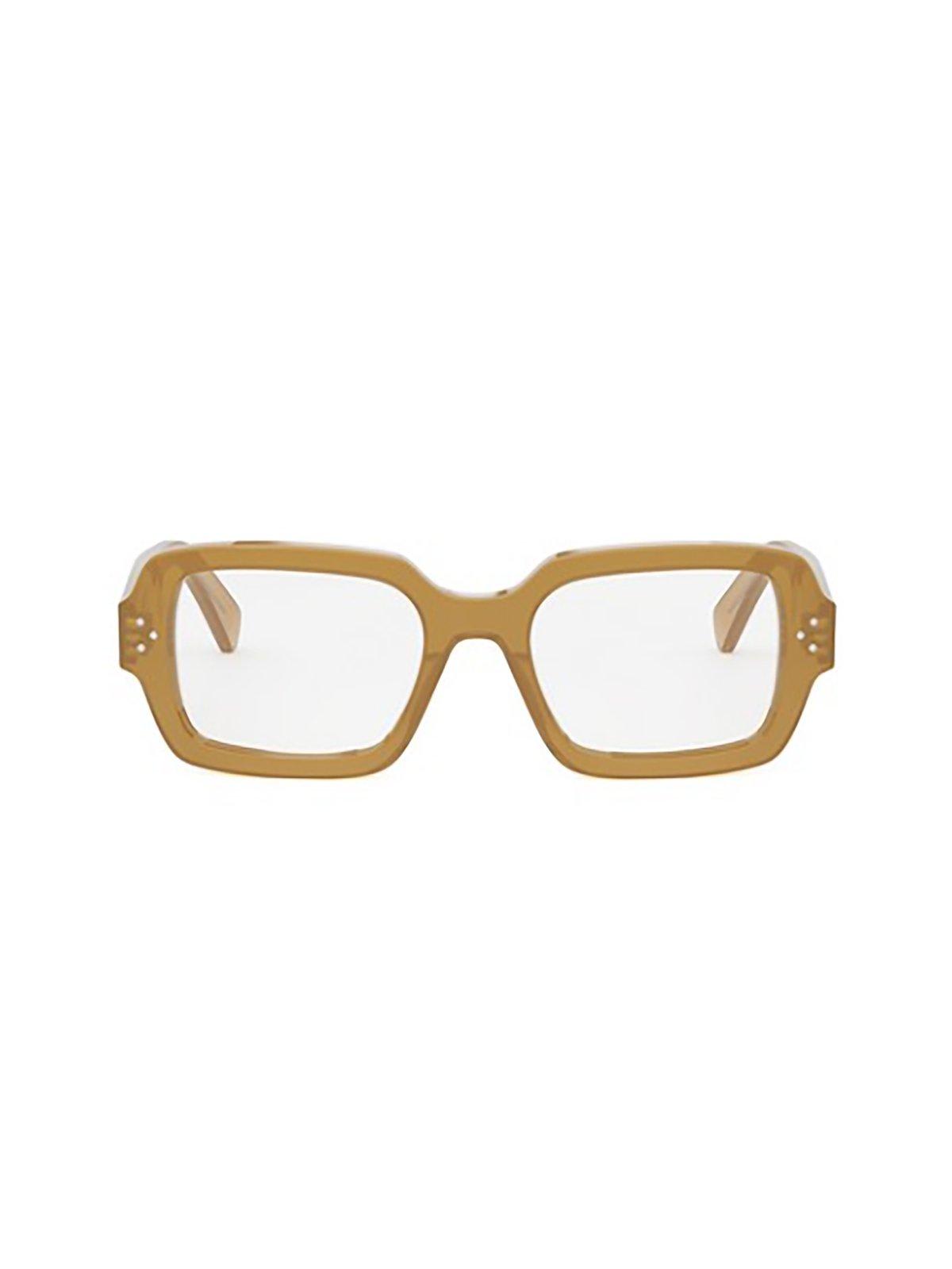 Celine Rectangular Frame Glasses In 045
