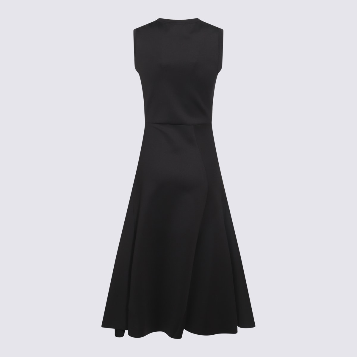 Fabiana Filippi Black Midi Dress In Black
