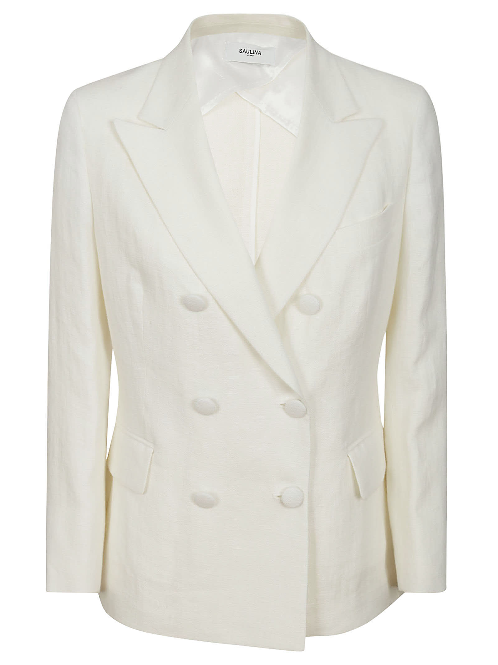 Shop Saulina Milano Jacket In White