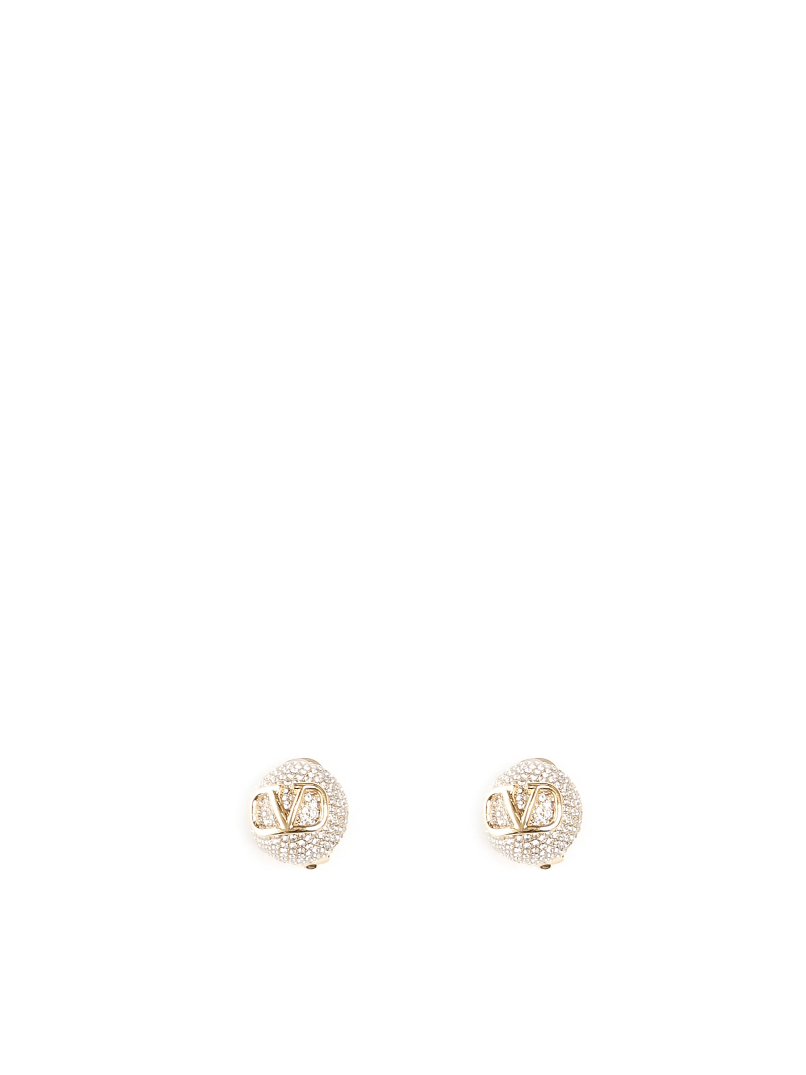 Vlogo Earrings With Crystals