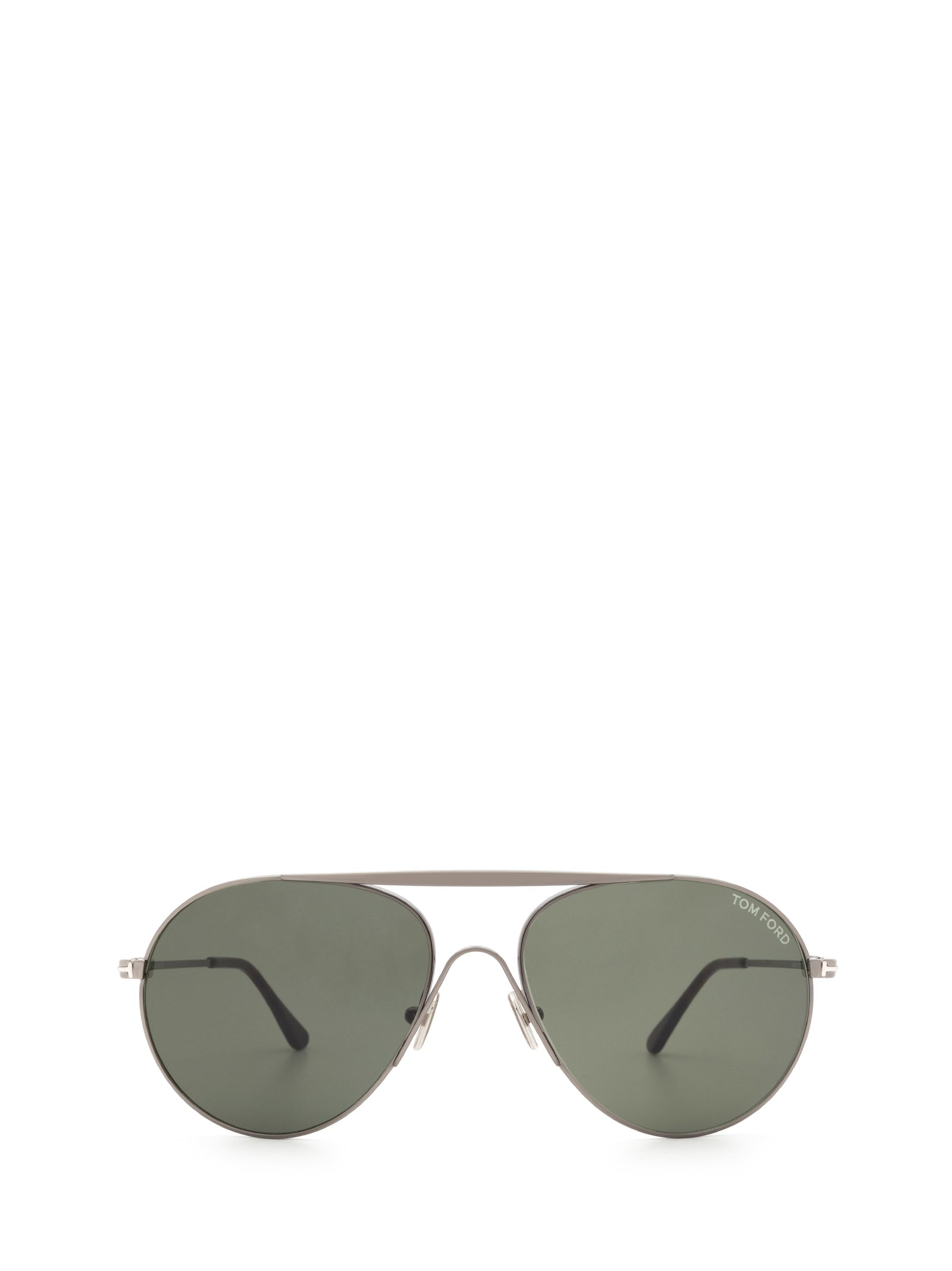 Tom Ford Tom Ford Ft0773 Shiny Dark Ruthenium Sunglasses