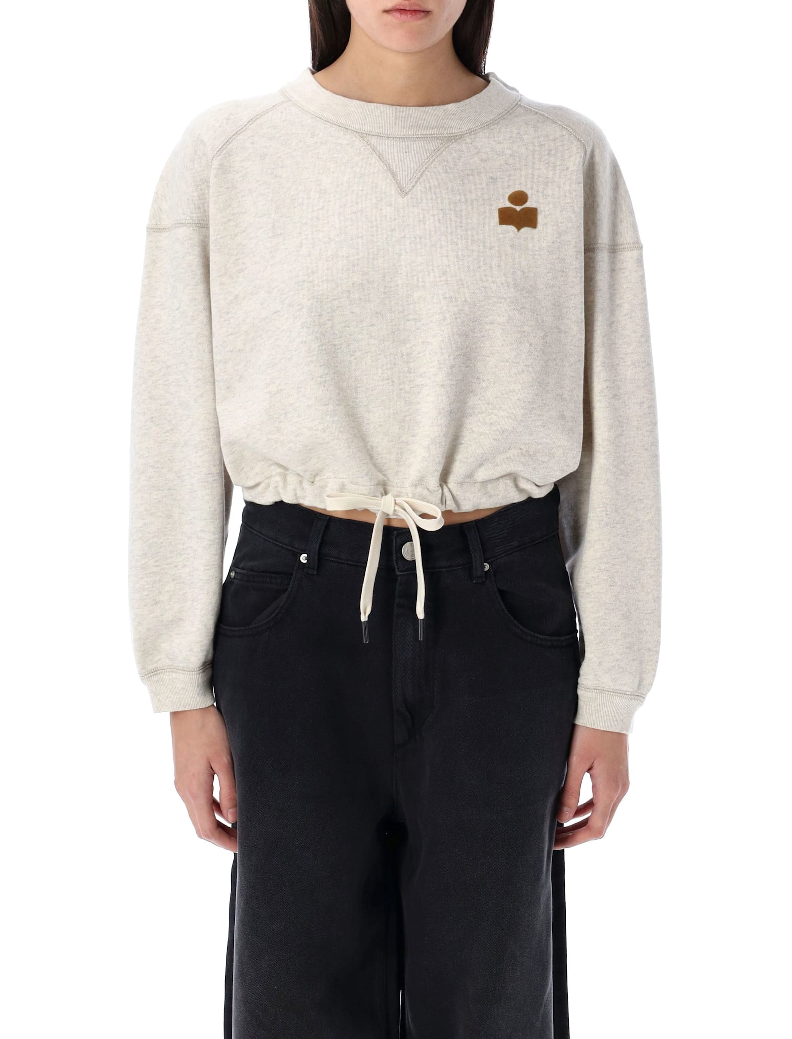 Marant Étoile Margo Cropped Hoodie