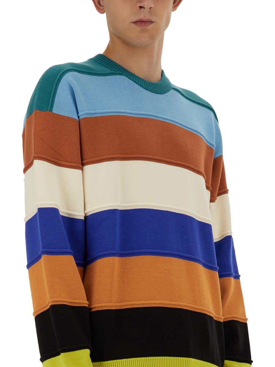 Shop Ps By Paul Smith Striped Shirt In Multicolour