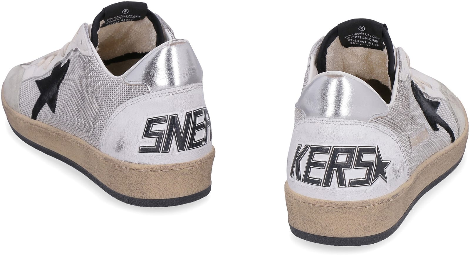 Golden Goose Ball Star Sneakers In Grey