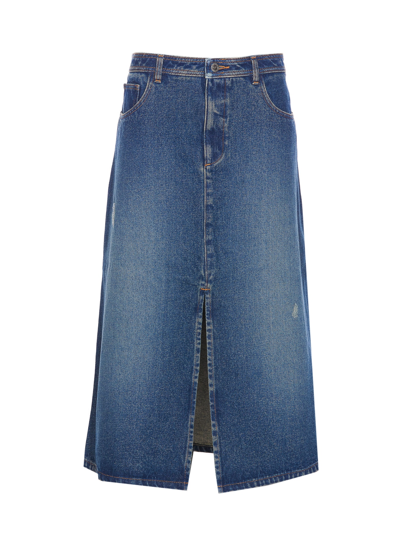 A. P.C. Jupe Georgia Denim Skirt