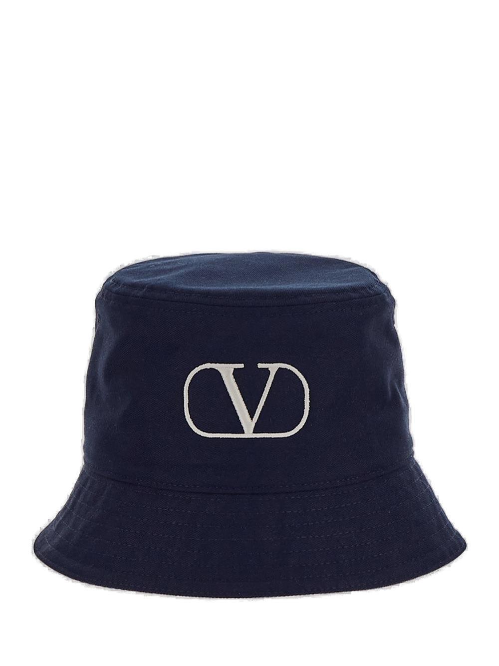 Garavani Logo Embroidered Bucket Hat