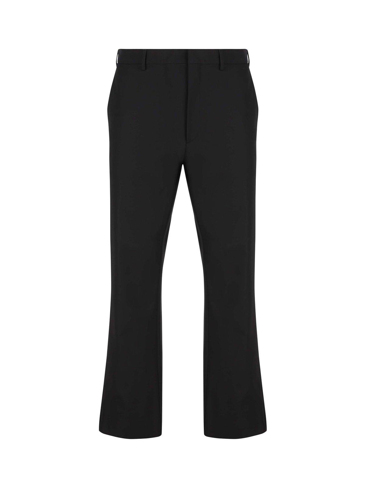 Logo-plaque Cropped Tailored Trousers