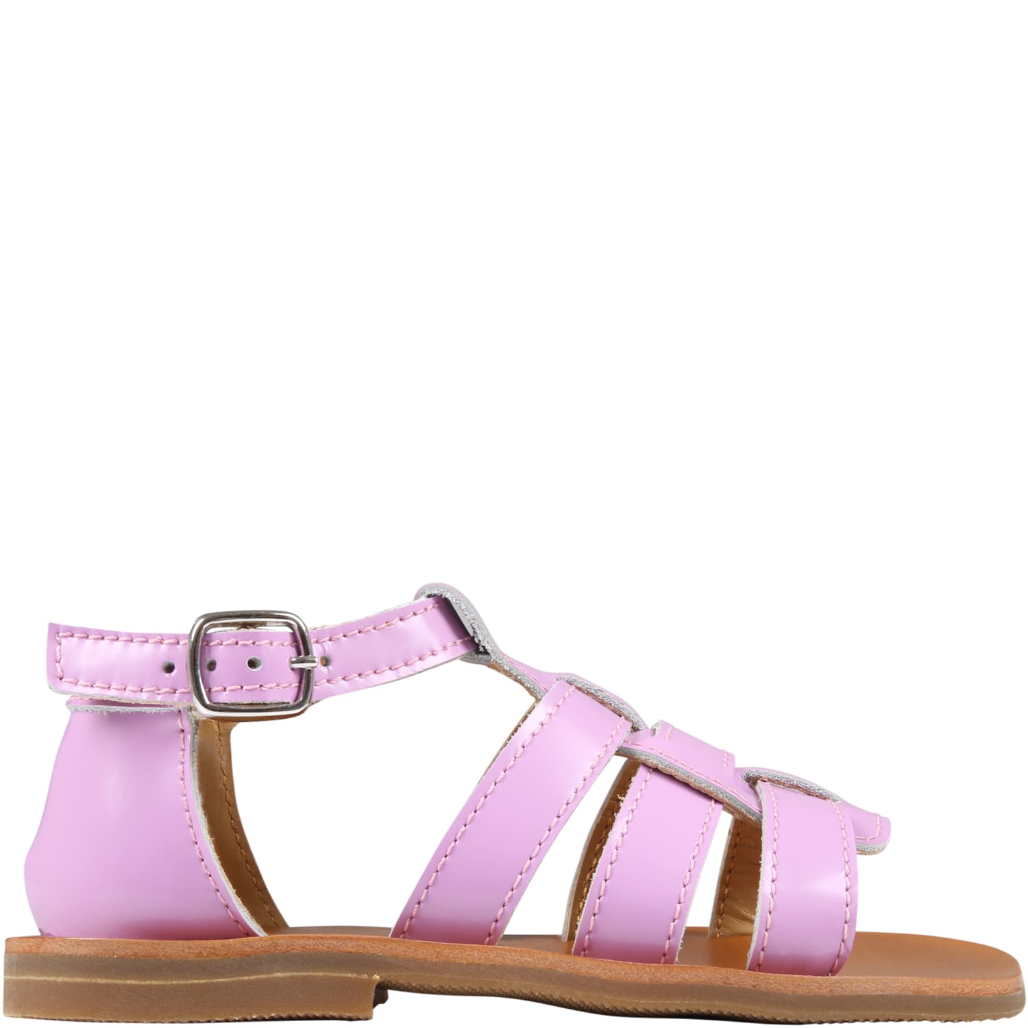 Gallucci Lilac Sandals For Girl