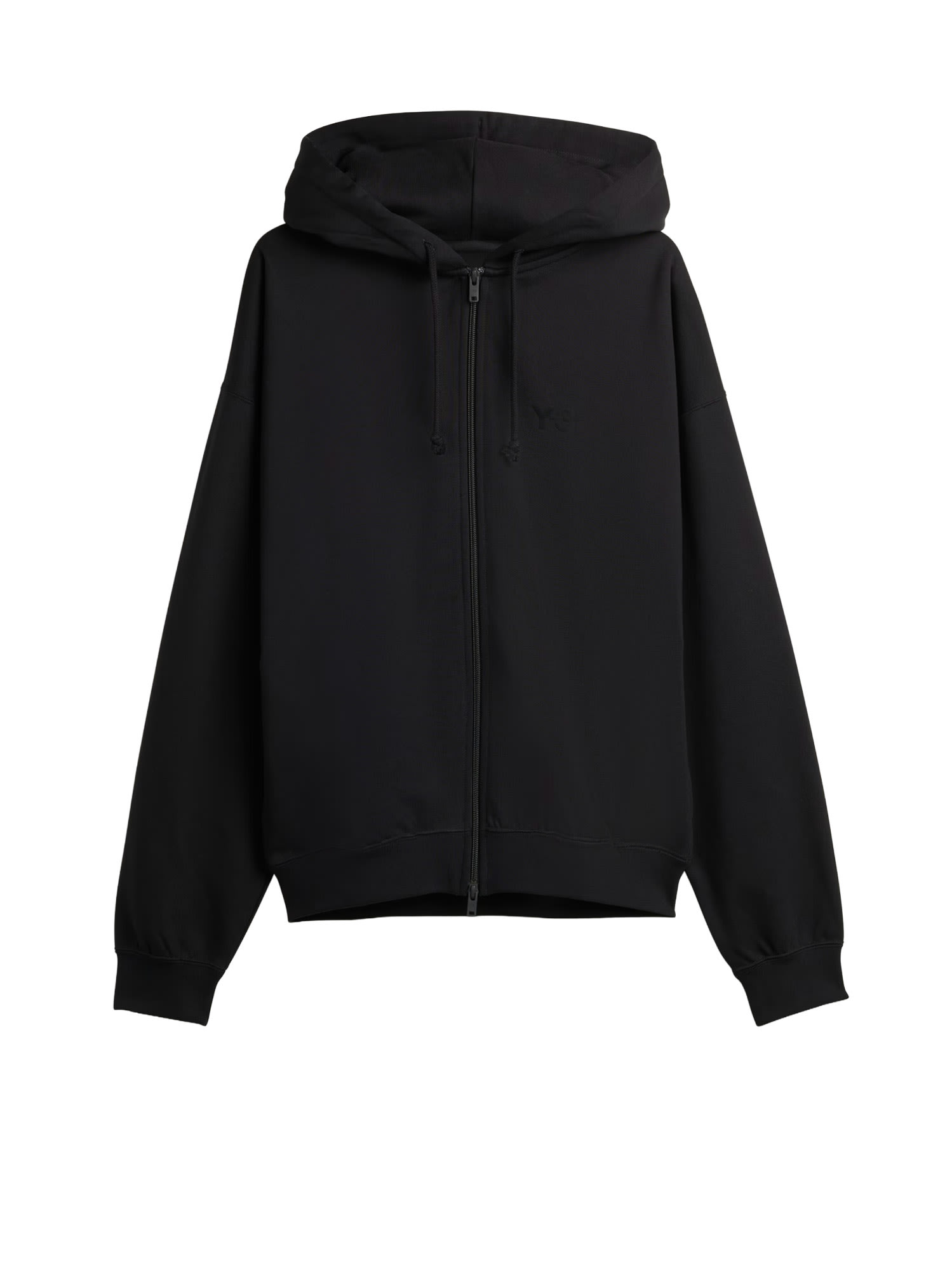 Y-3 Sweatshirt In 80% Cotton And 20% Polyester (recycled) In Black