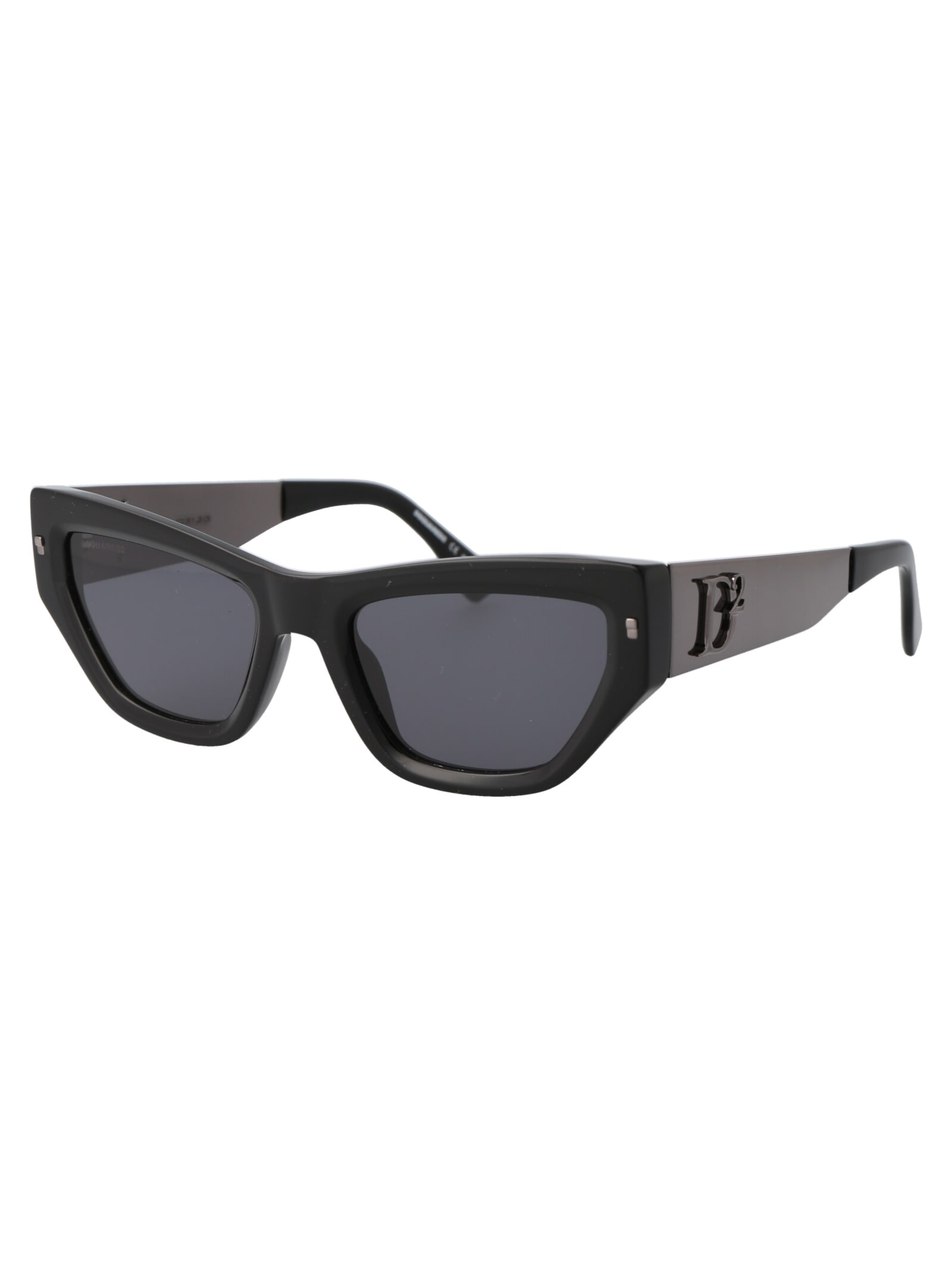 Shop Dsquared2 D2 0033/s Sunglasses In 807ir Black