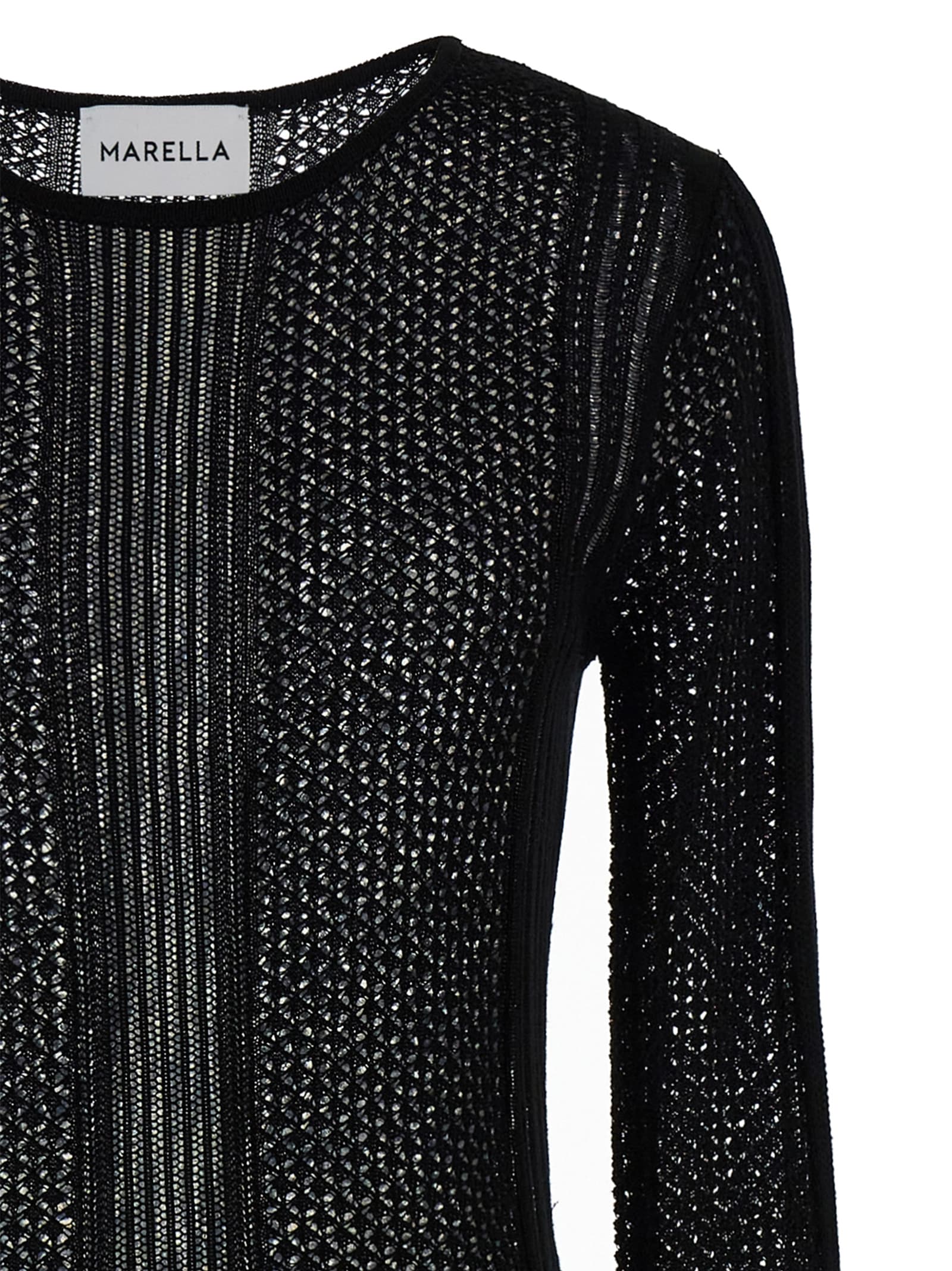 Shop Marella Emily Ratajkowski X Capsule Dress In Black
