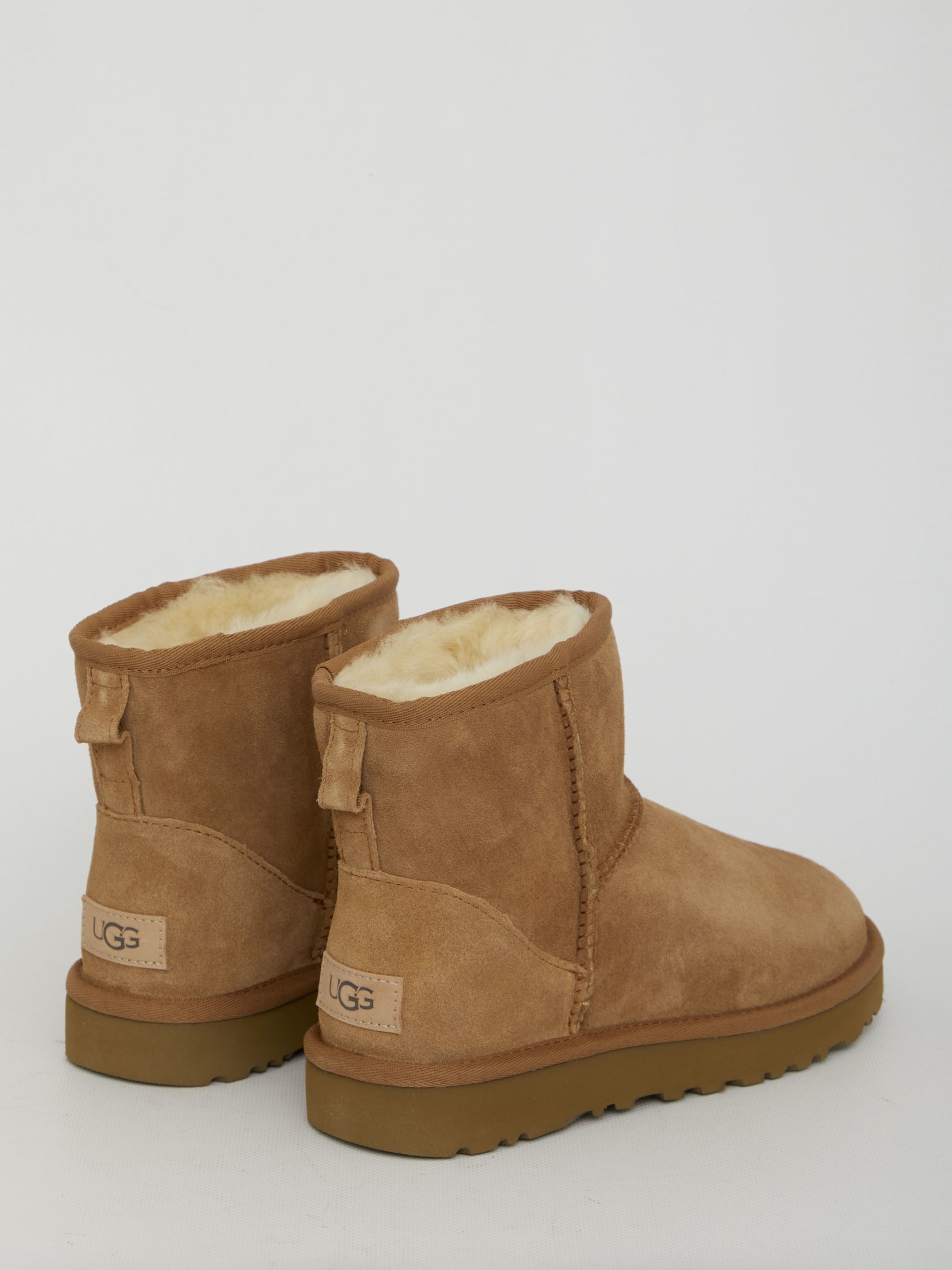 Shop Ugg Classic Mini Ii In Beige