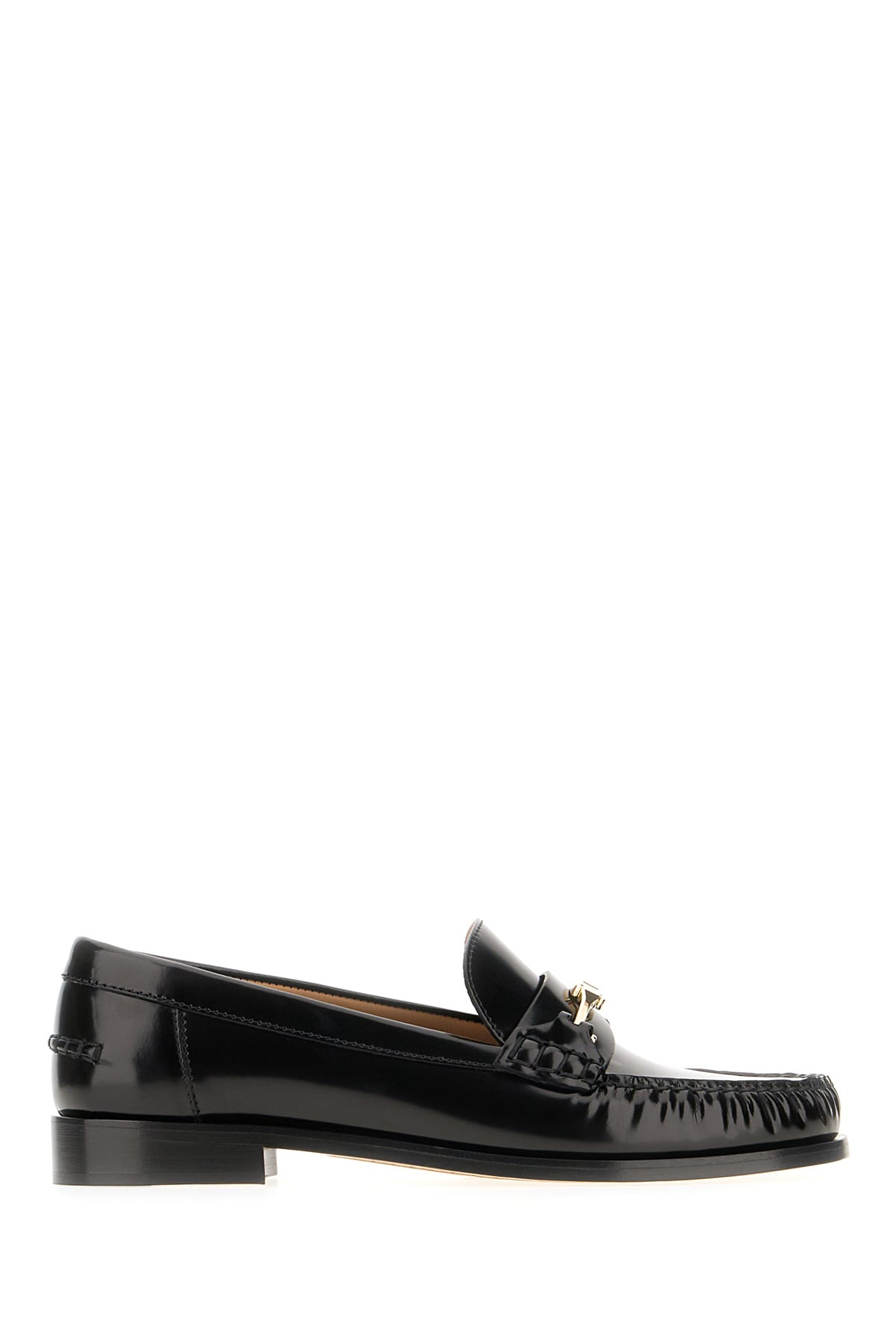 Black Leather Loafers