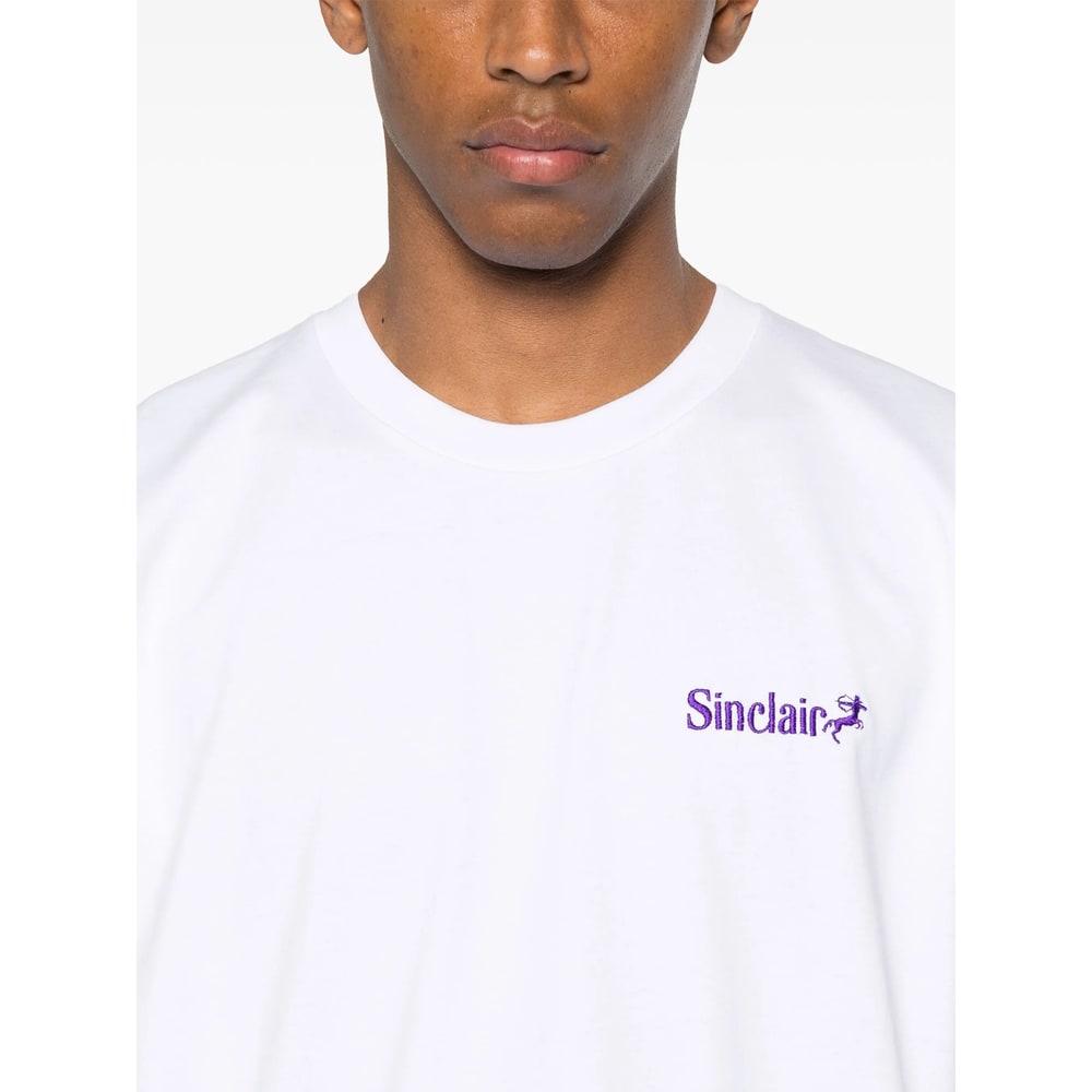 Sinclair Cotton T Shirts In White