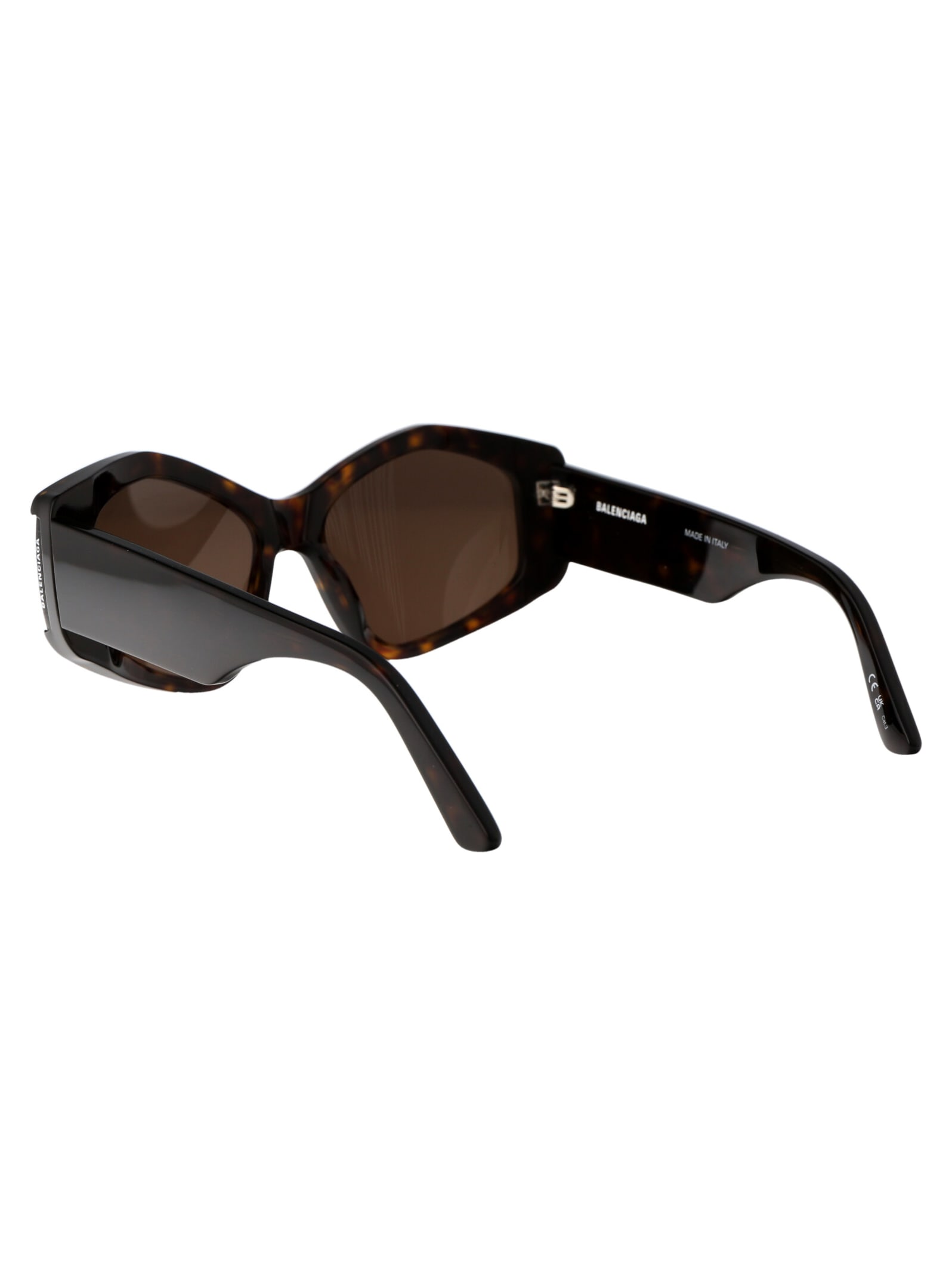 Shop Balenciaga Bb0302s Sunglasses In 002 Havana Havana Brown