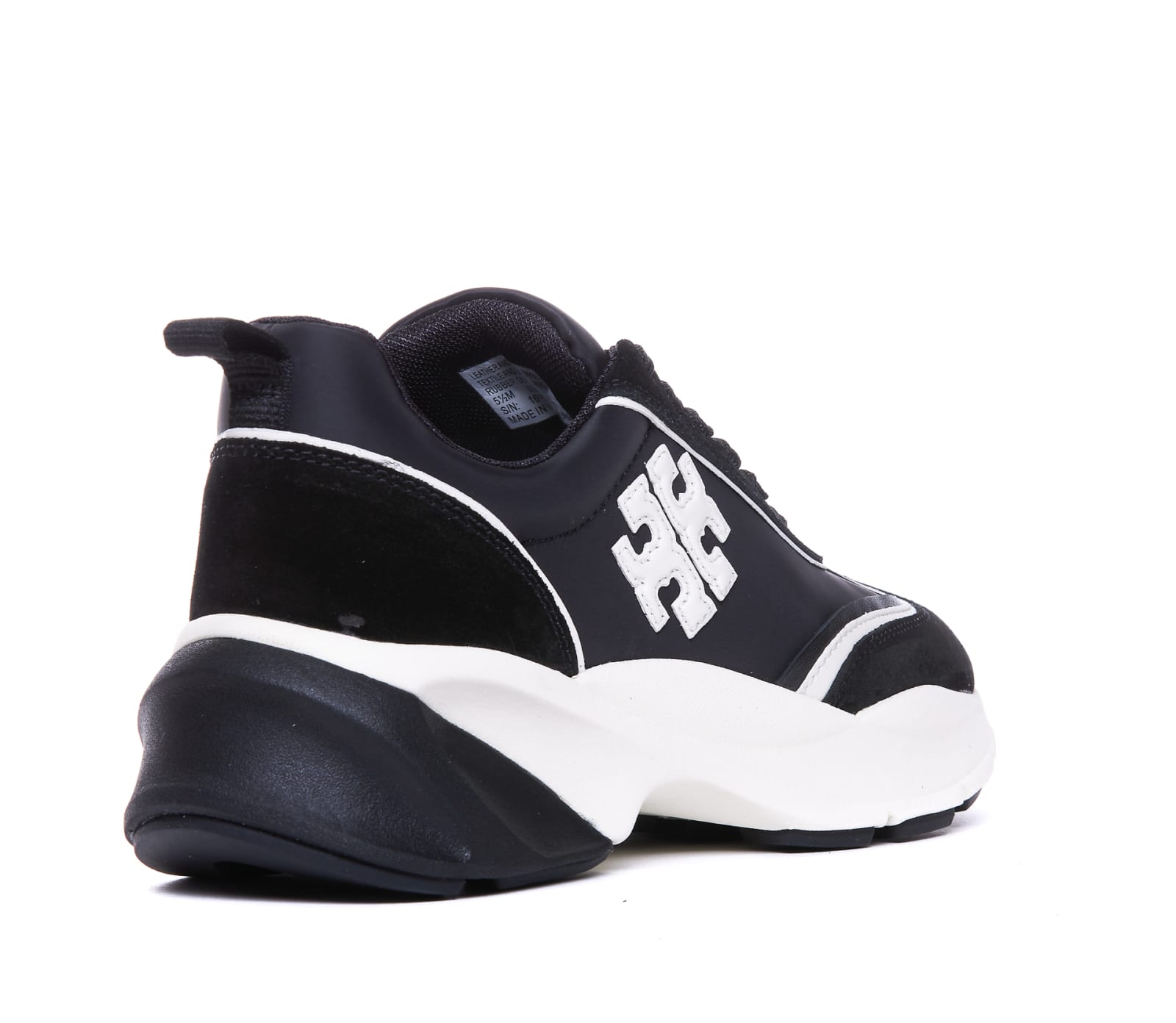 Shop Tory Burch Good Luck Sneakers In Black