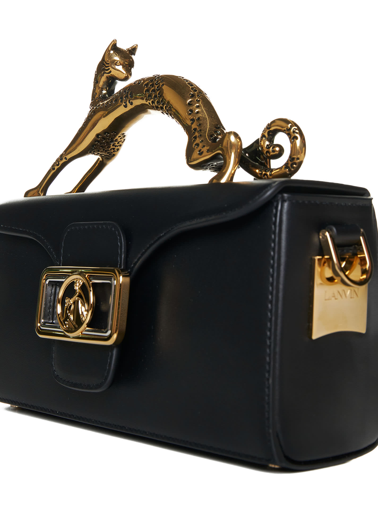 Shop Lanvin Tote In Black