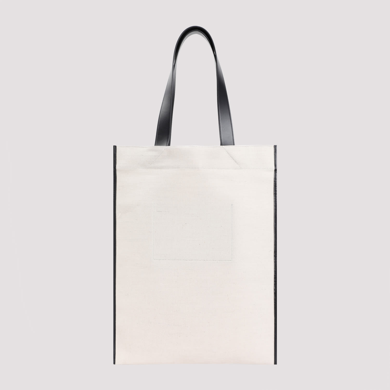 Shop Jil Sander Border Book Tote Bag In Natural