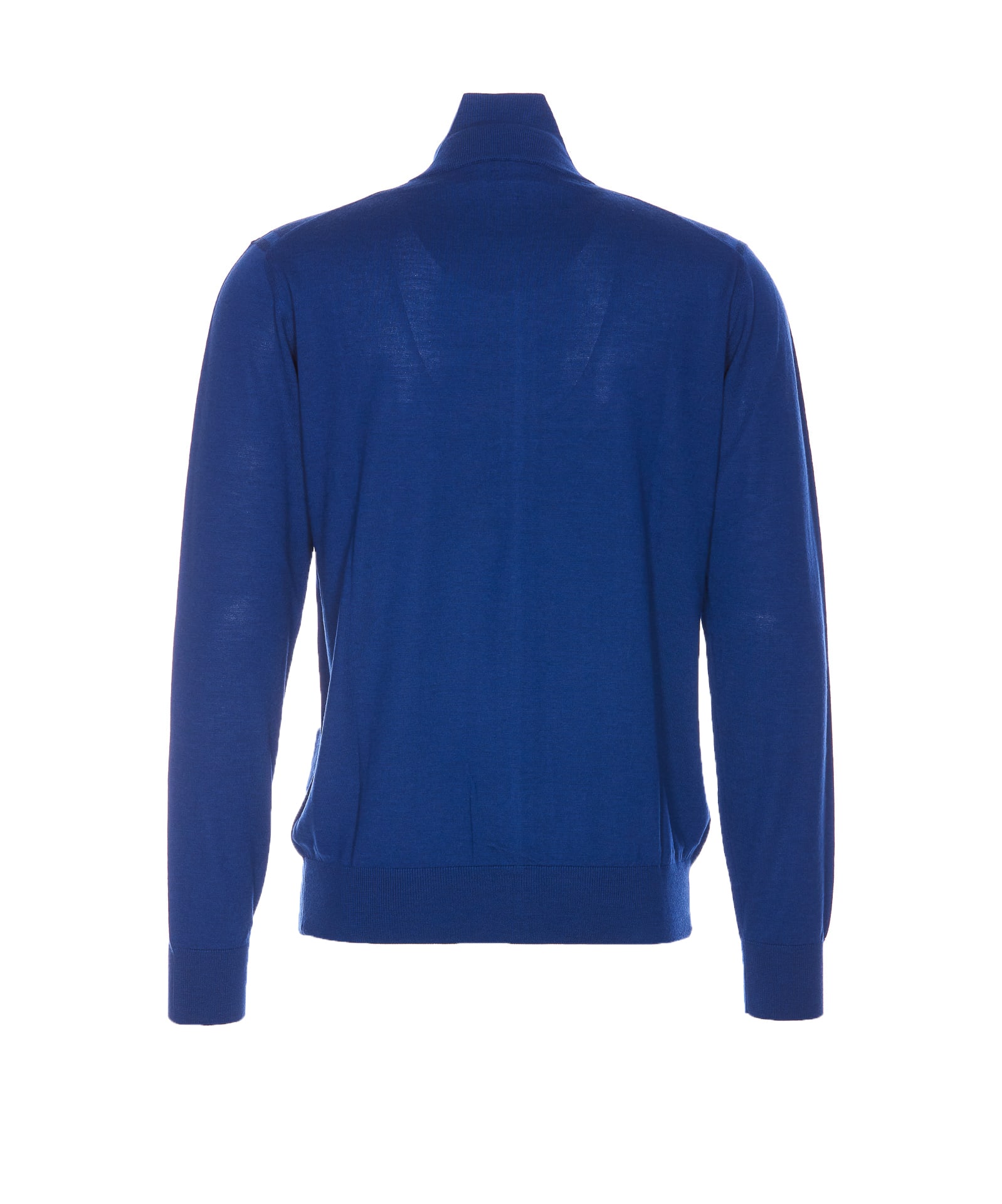 Shop Paolo Pecora Sweater In Blue