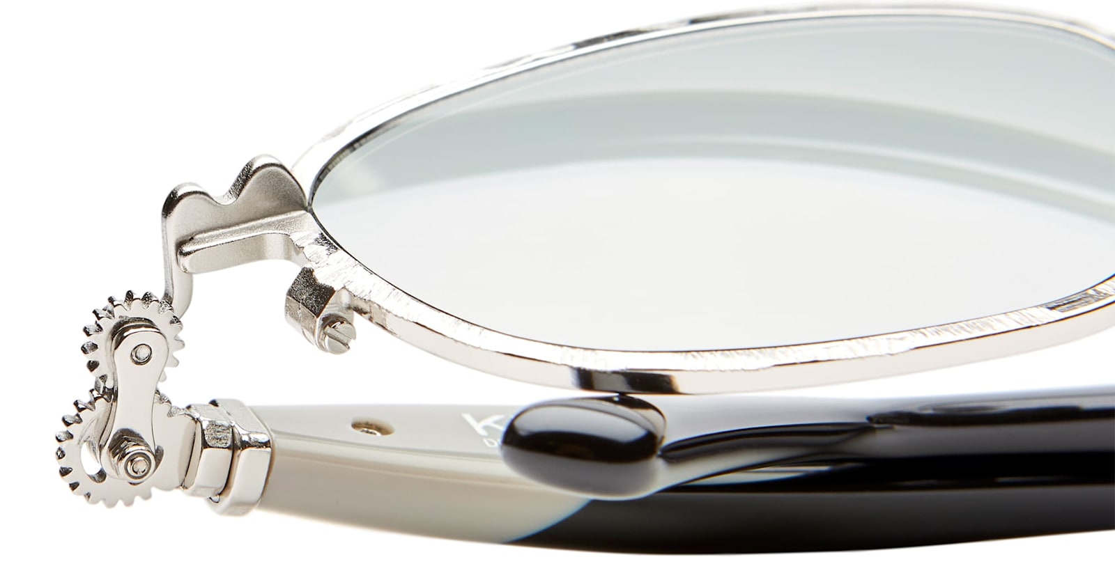 Kuboraum Mask J71 - Silver Sunglasses In Metallic