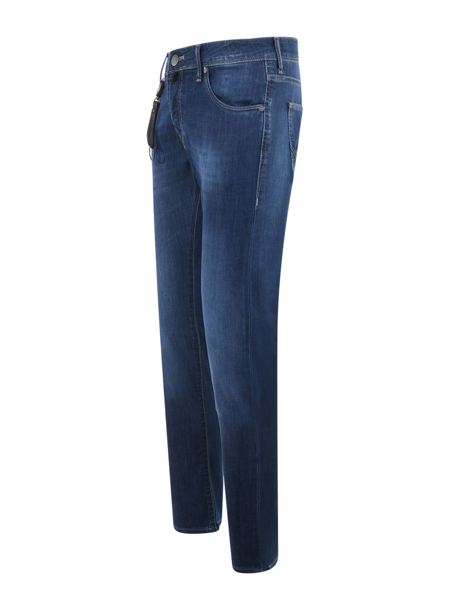 Shop Incotex Jeans In Denim