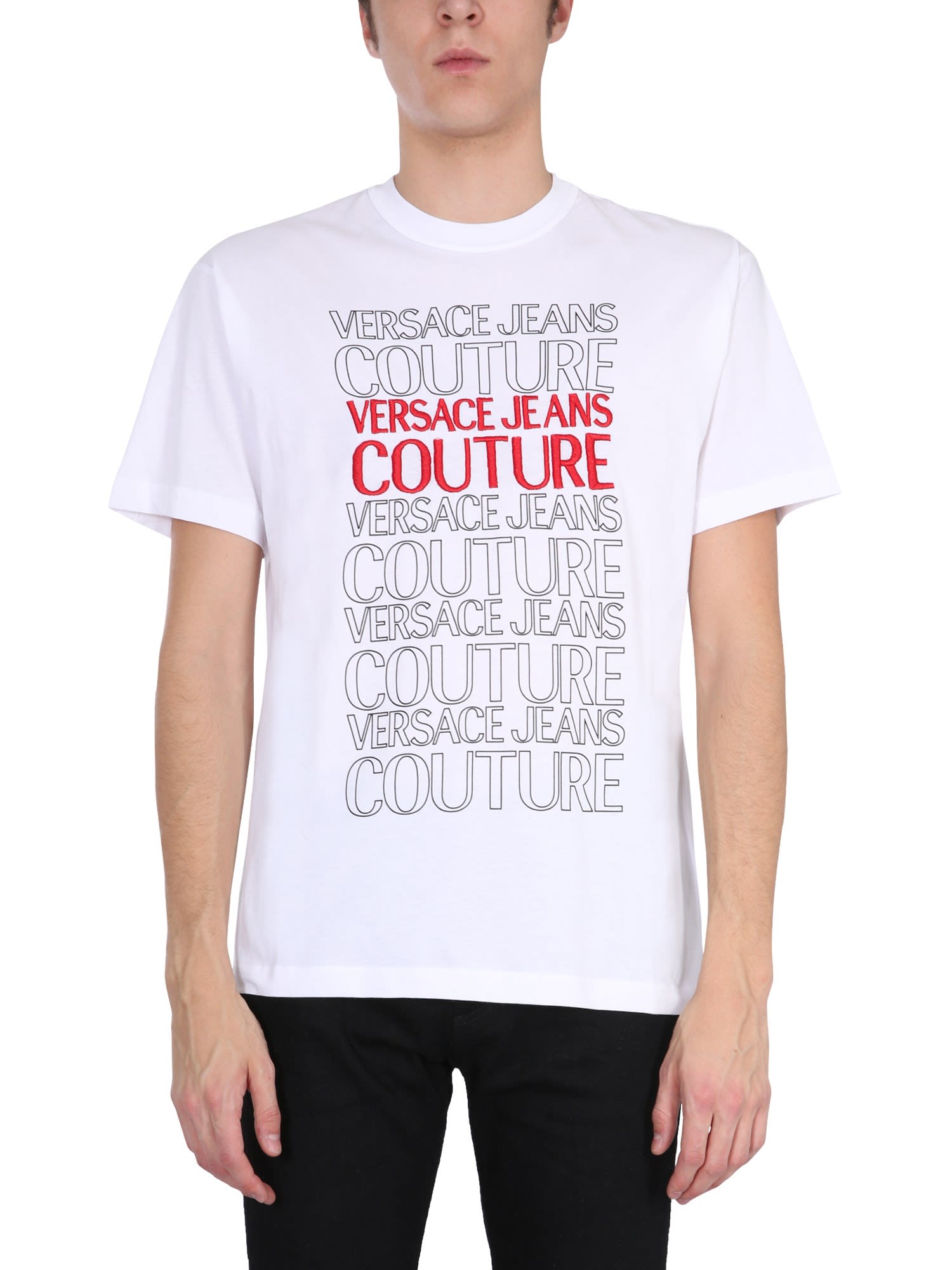 Crew Neck T-shirt Versace