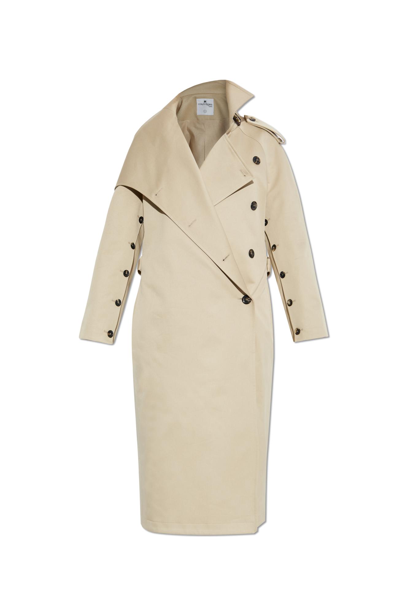 Courrèges Double-breasted Trench Coat