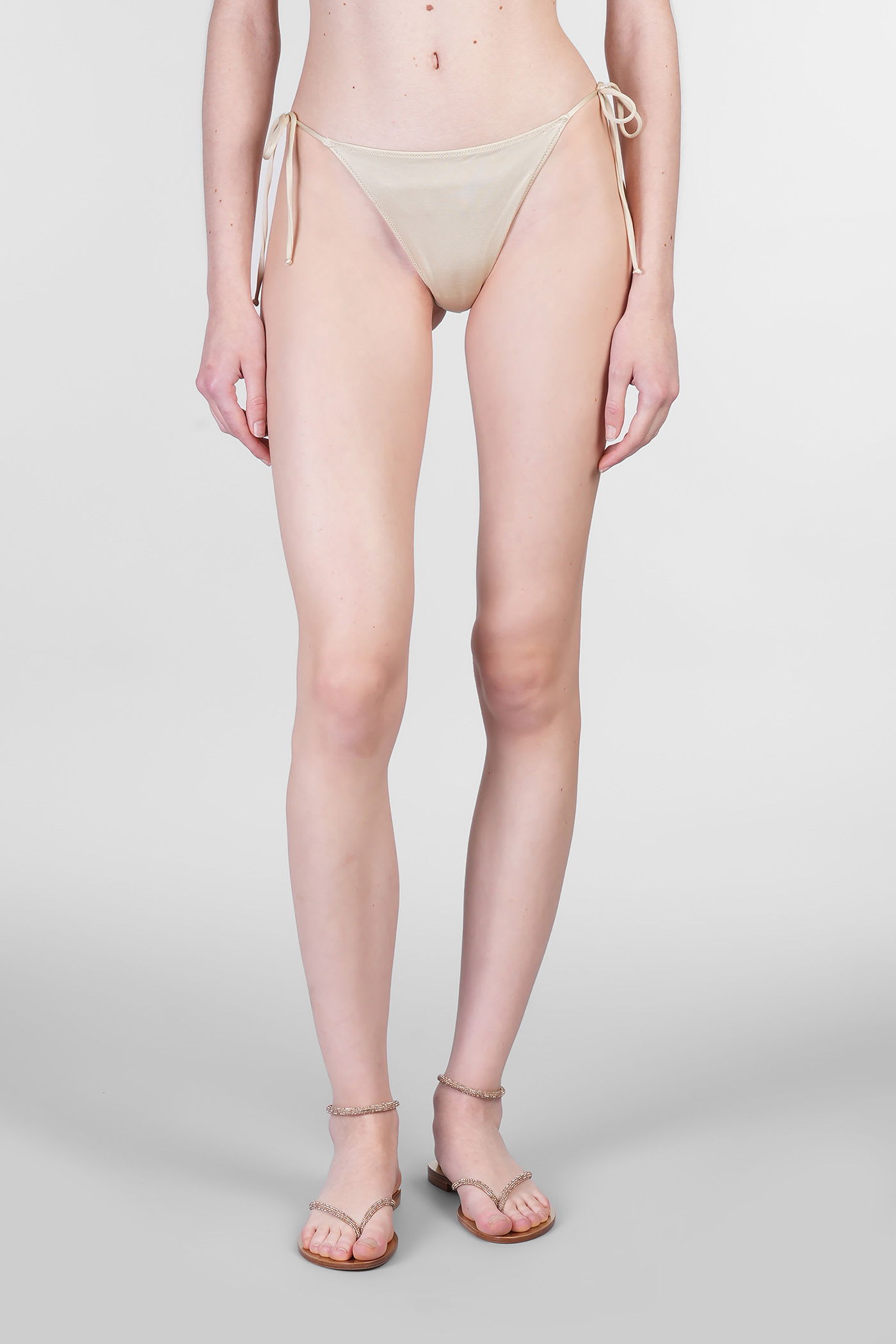 Mc2 Saint Barth Marielle Beachwear In Beige Polyamide In Neutral