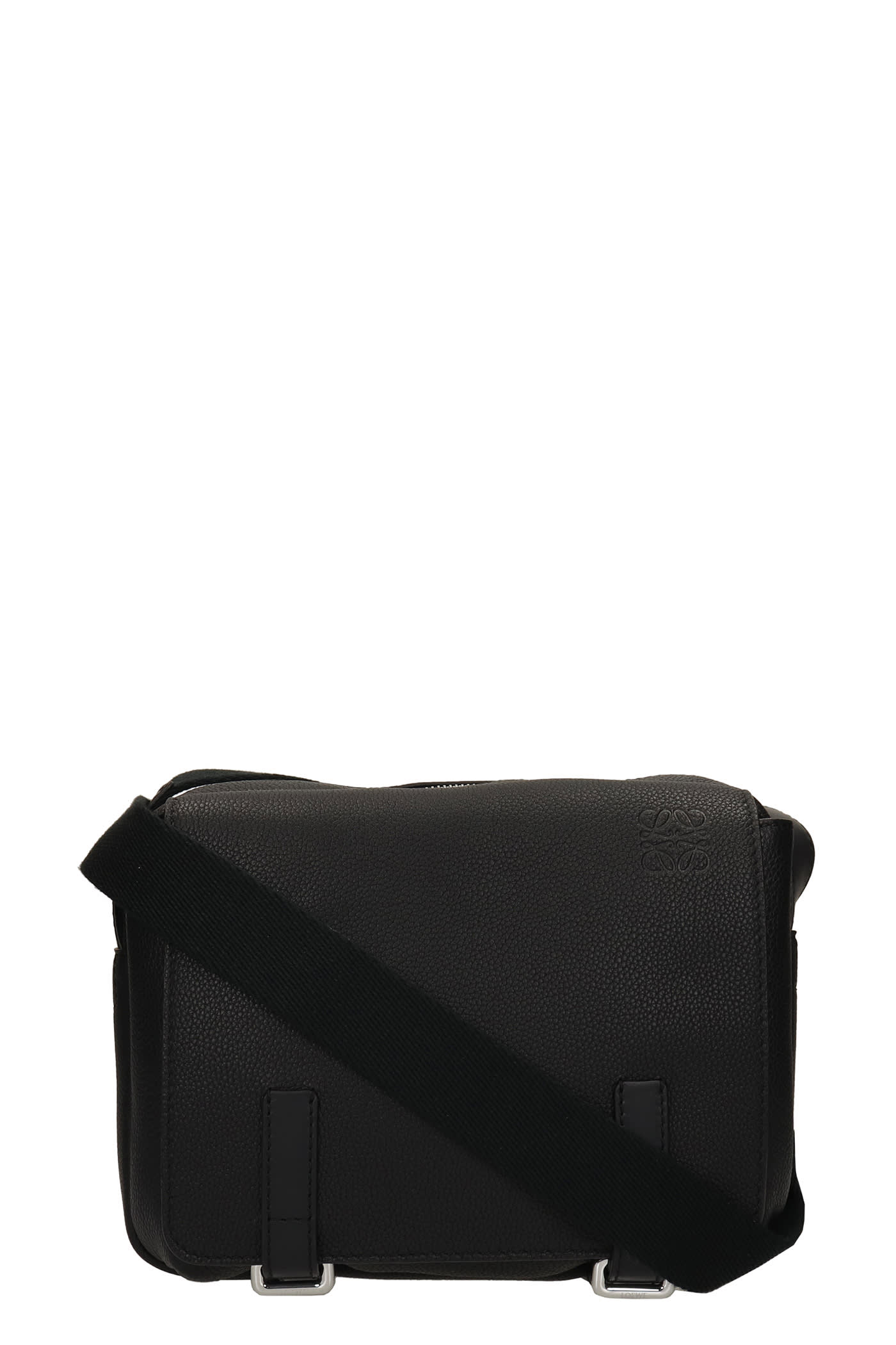 Loewe Shoulder Bag In Black Leather