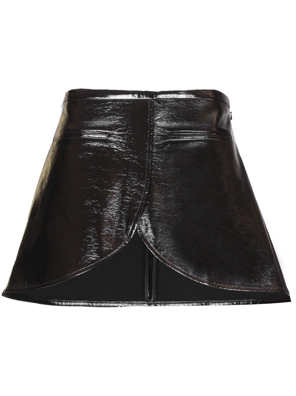 Courrèges Ellipse Asymmetric Mini Skirt